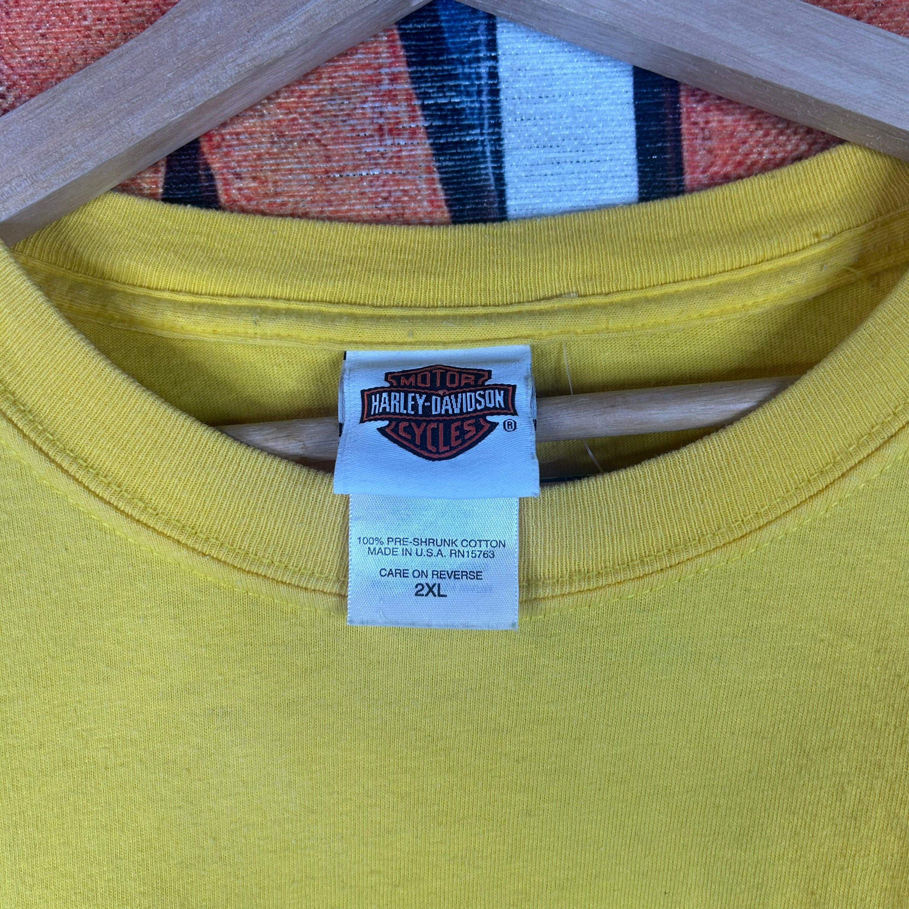 Harley Davidson Y2K Harley Davidson Long Sleeve Tee Size 2XL Size US XXL / EU 58 / 5 - 3 Thumbnail