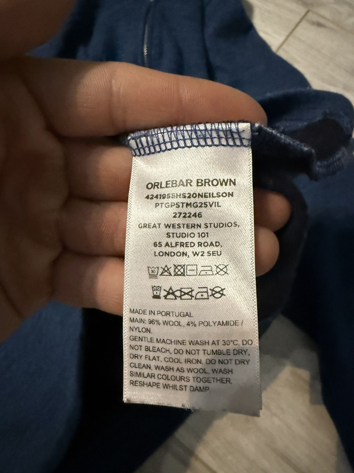 Orlebar Brown Orlebar Brown 1/4 zip sweater shirt Size US XS / EU 42 / 0 - 8 Thumbnail