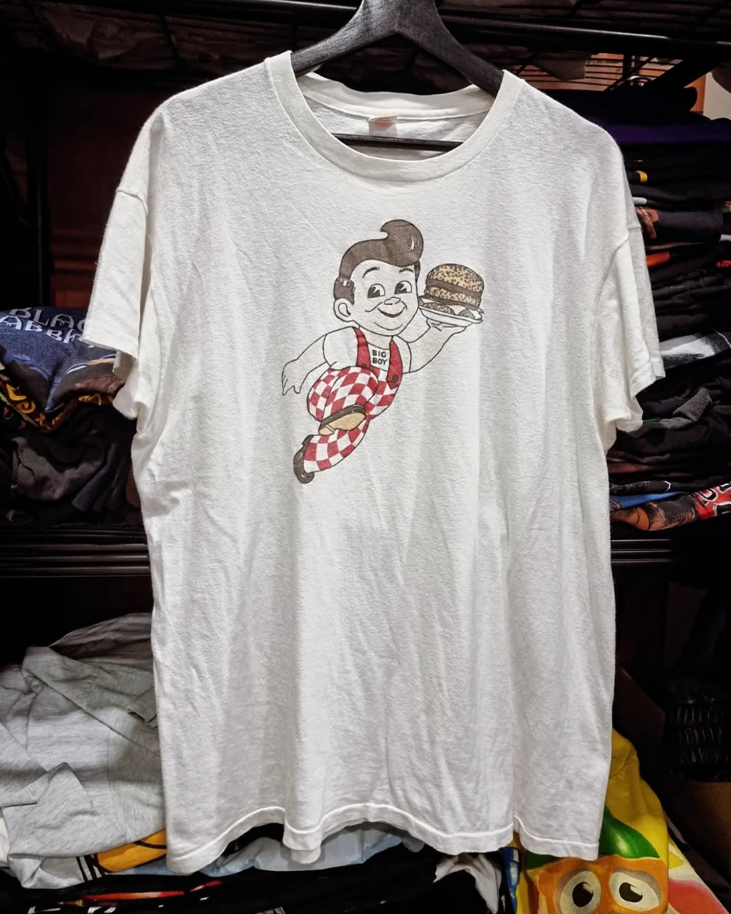 Vintage Vintage Big Boy 70s T-shirt Size US L / EU 52-54 / 3 - 1 Thumbnail