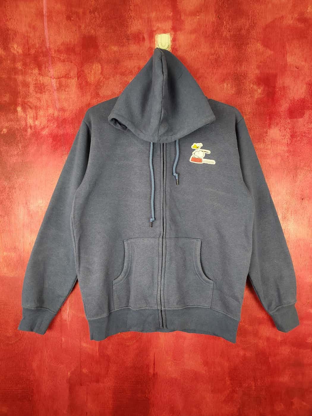 Cartoon Network Peanuts Blue Hoodie Sweatshirt vintage #4809 Size L / US 10 / IT 46 - 13 Thumbnail