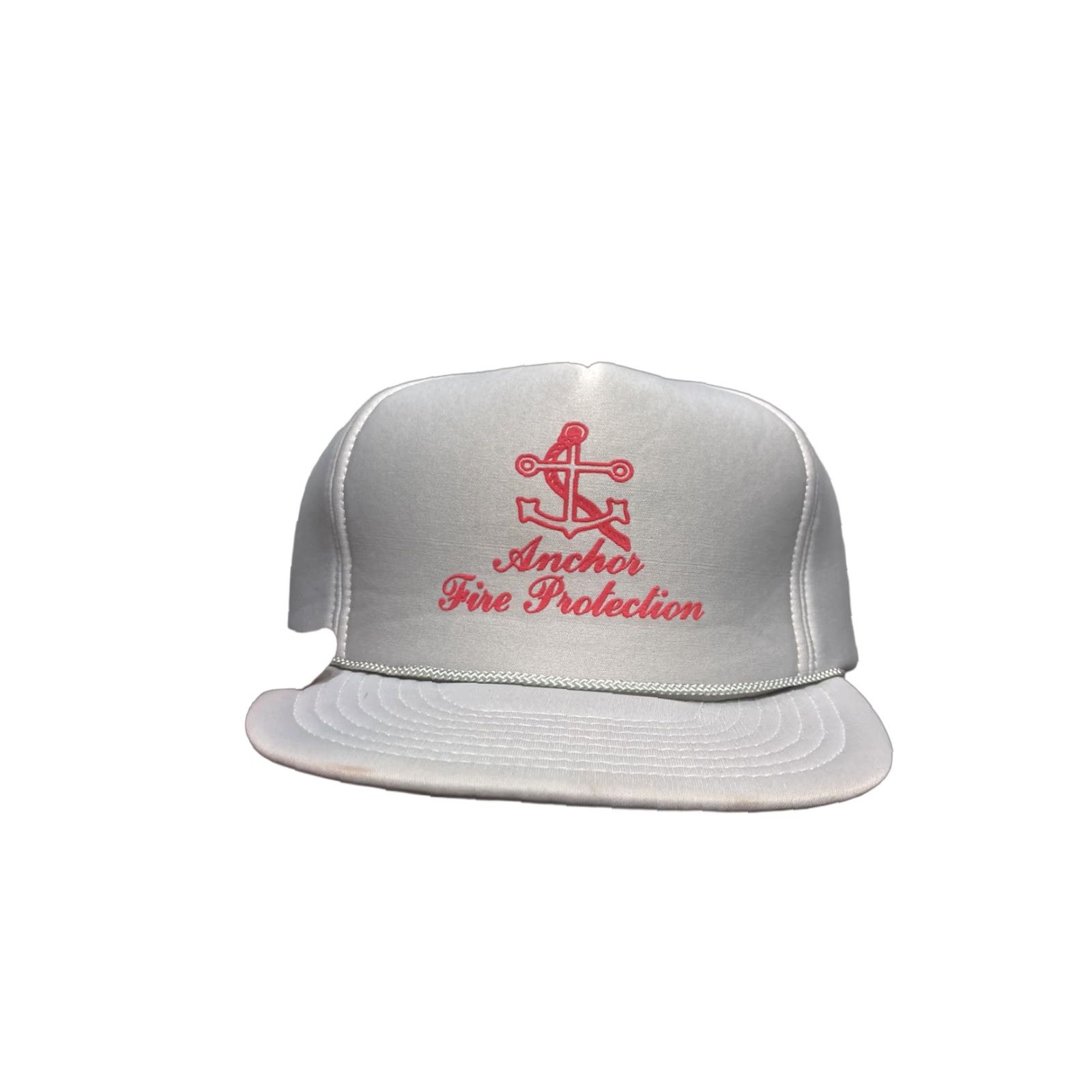 Vintage VINTAGE Nissin SnapBack Hat Cap Anchor Fire Protection Pennsylvania Gray Men Adjustable Hat Size ONE SIZE - 1 Thumbnail