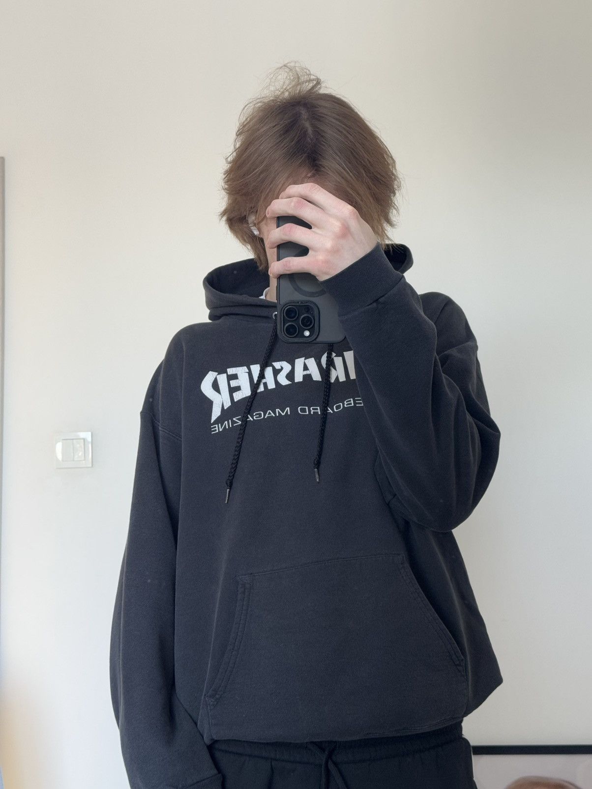 JNCO Vintage Thrasher Skate And Destroy Oversized Boxy Fit hoodie Size US M / EU 48-50 / 2 - 10 Thumbnail