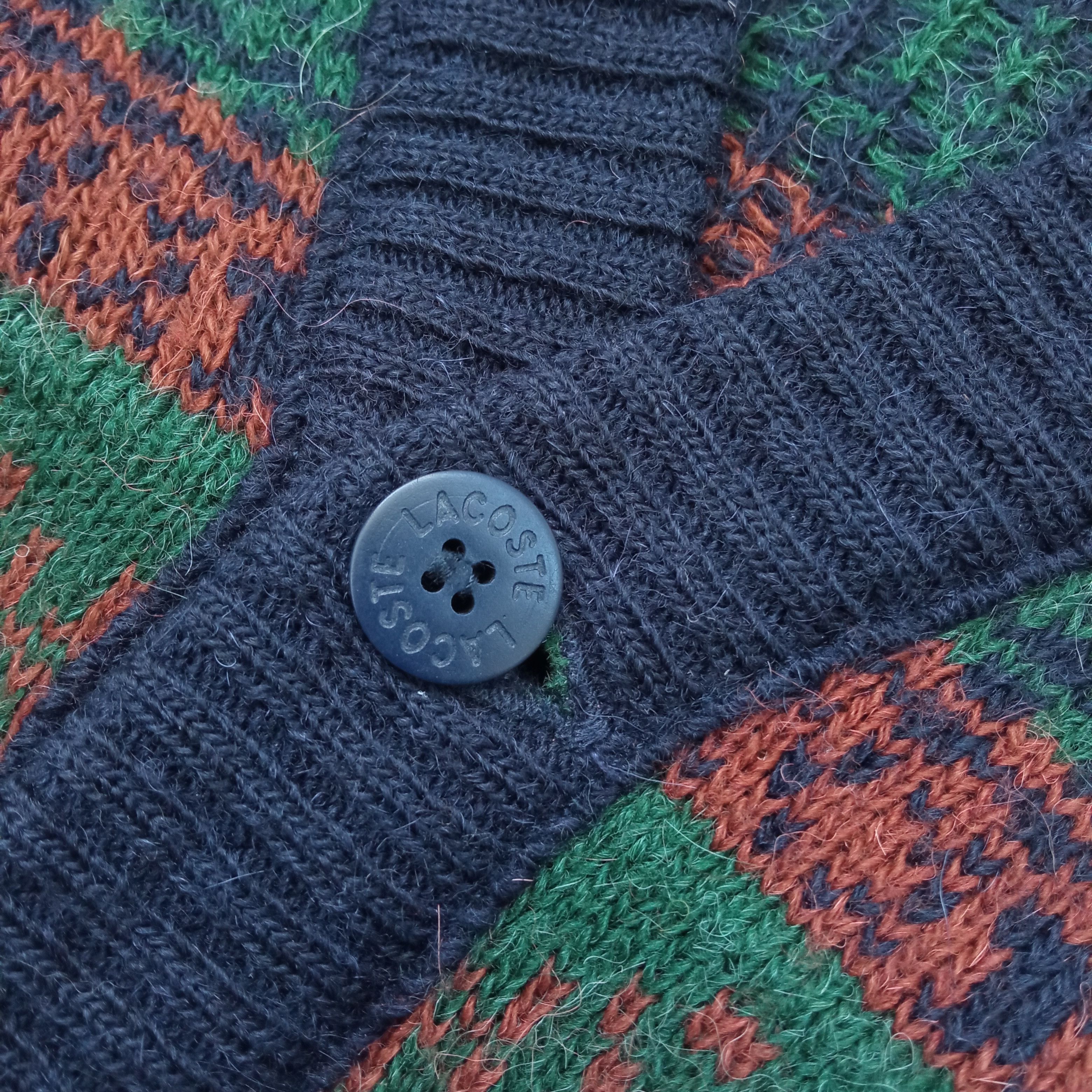 Lacoste × Vintage Lacoste crazy vintage sweater Size US M / EU 48-50 / 2 - 5 Thumbnail