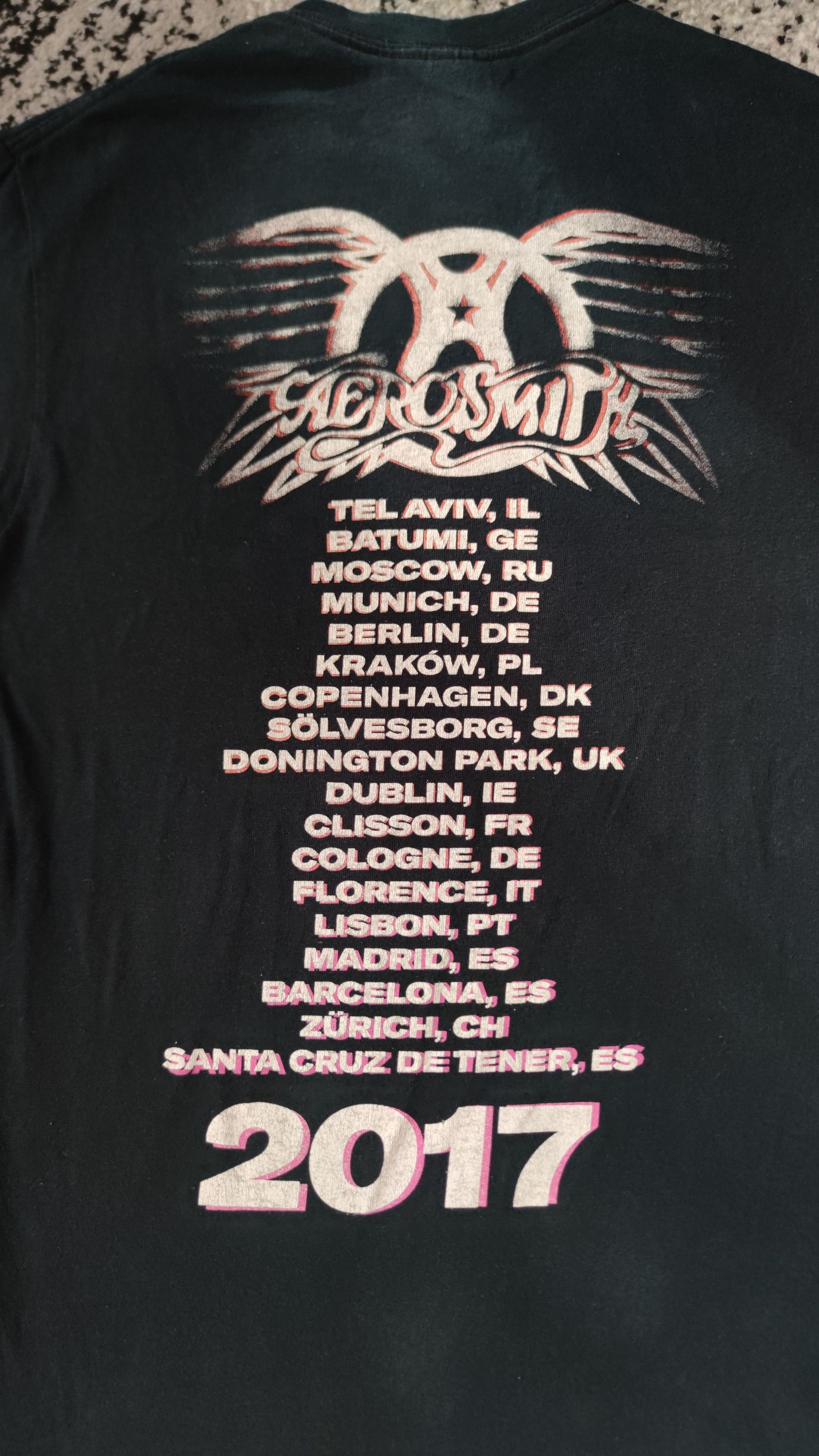 Aerosmith VINTAGE Y2K AEROSMITH AMAZING TOUR T SHIRT Size US S / EU 44-46 / 1 - 3 Thumbnail