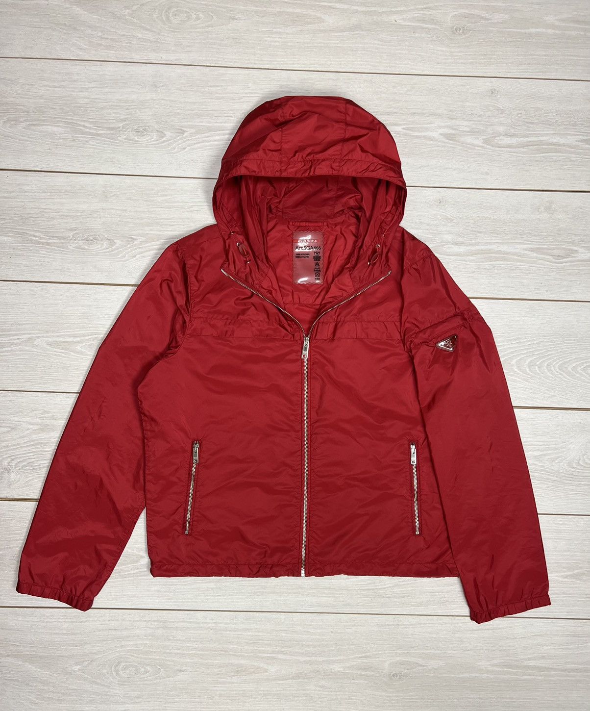 Prada Prada SGA 466 Windbreaker Jacket Size US L / EU 52-54 / 3 - 5 Thumbnail
