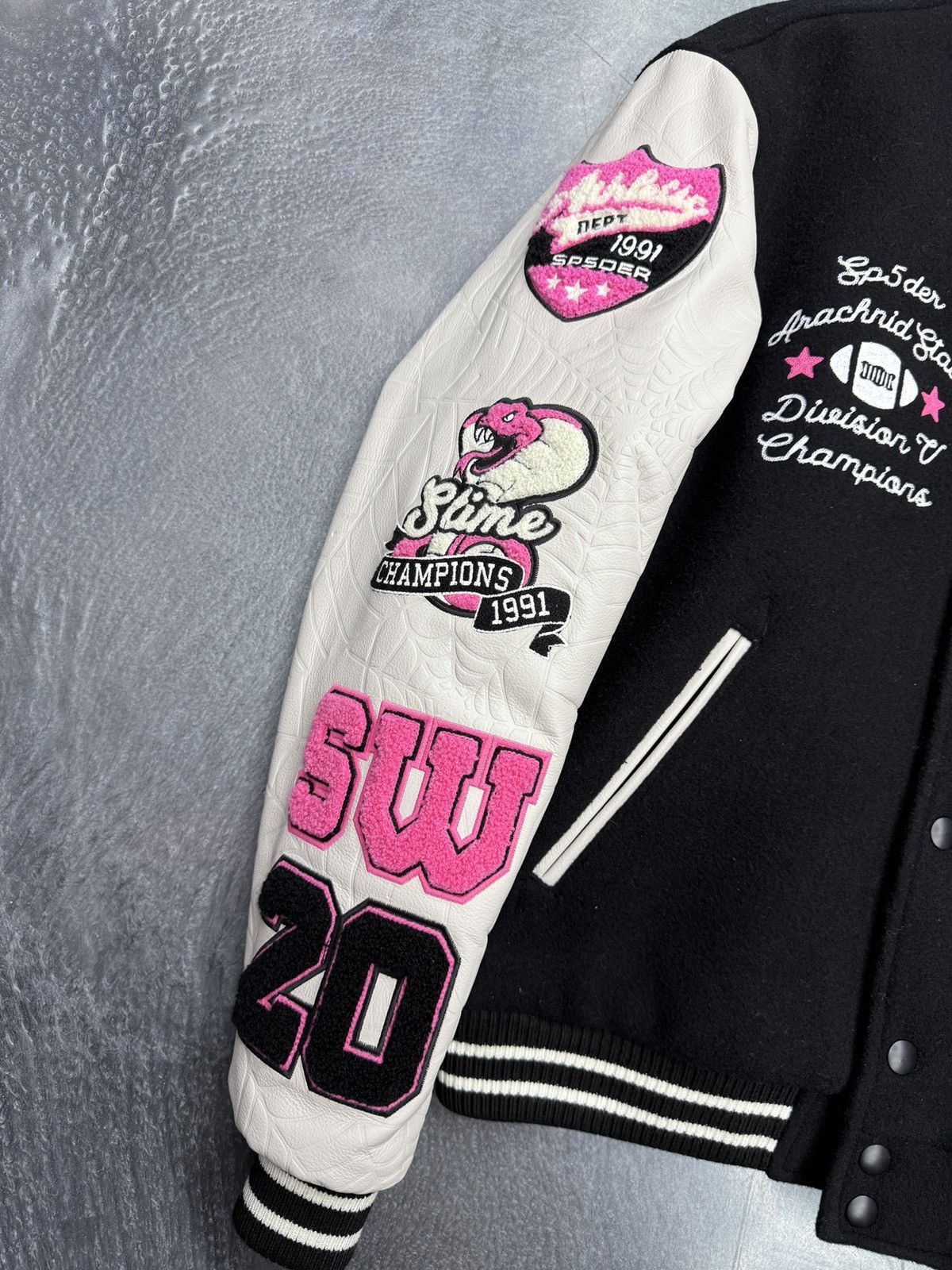 Sp5der Sp5der Division 5 Varsity Jacket Size US S / EU 44-46 / 1 - 3 Thumbnail