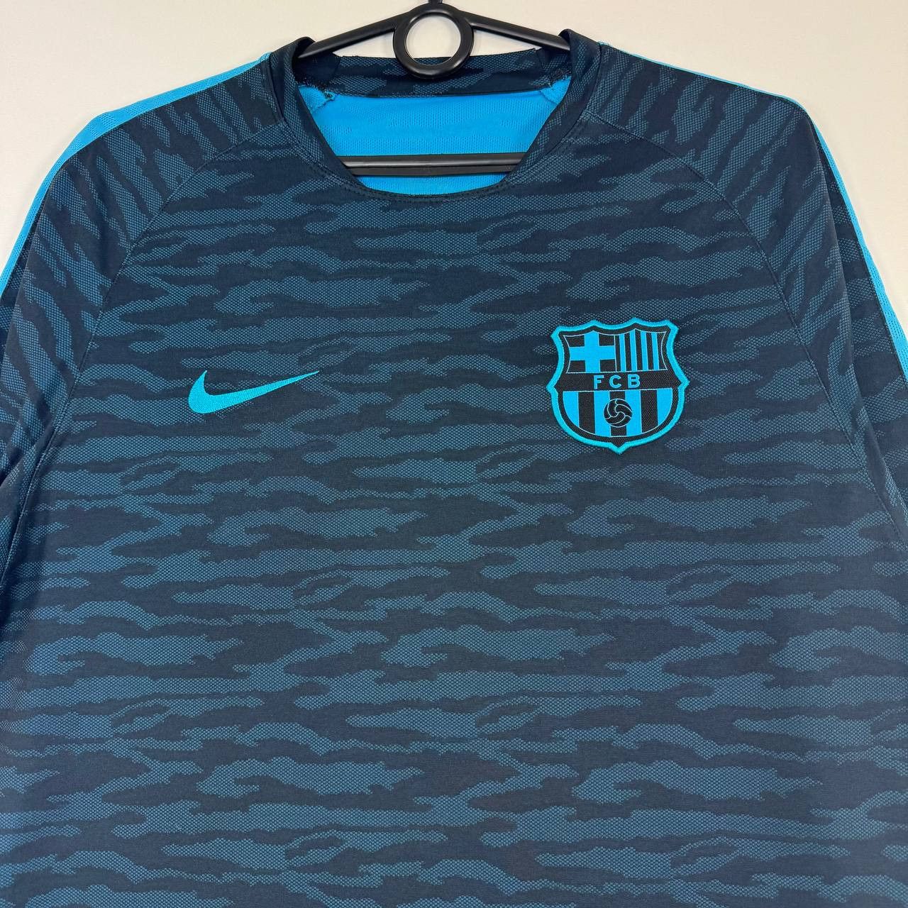 Nike Nike FC Barcelona Training Shirt Dri-Fit Blue Football Sz M Size US M / EU 48-50 / 2 - 2 Thumbnail