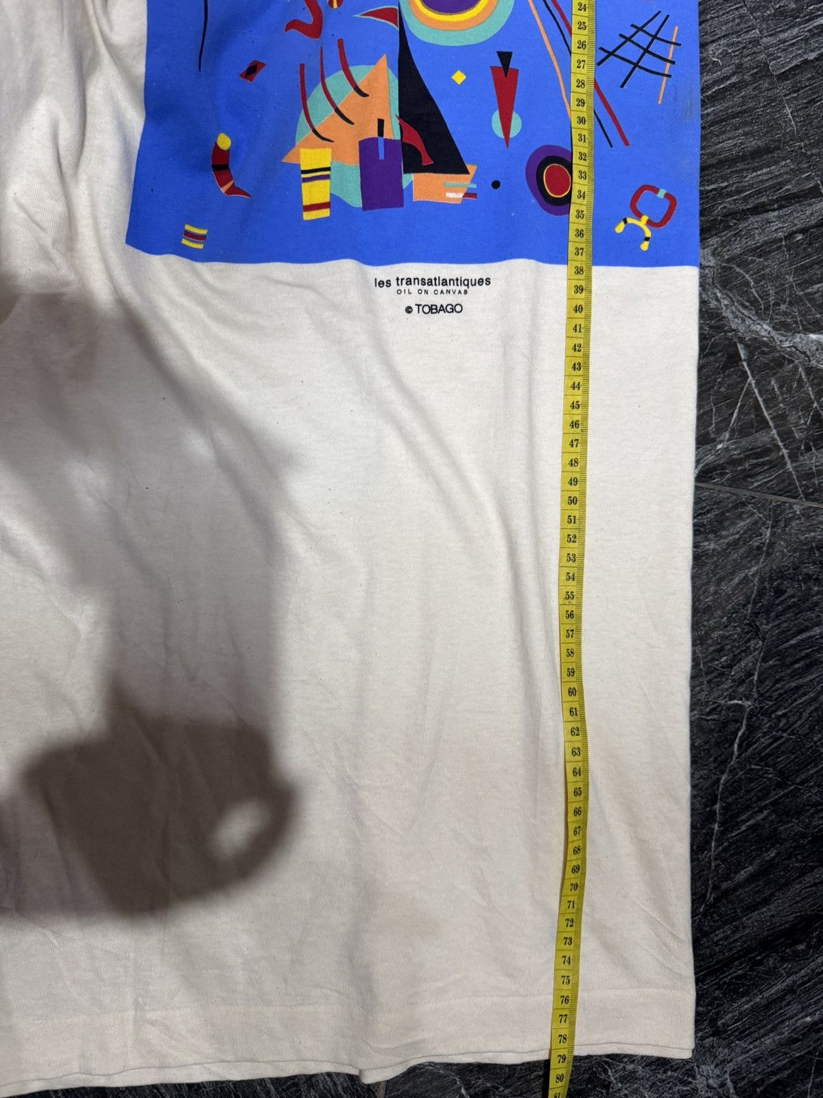 Vintage Rare Vintage90s art te”WASSILY KANDINSKY” Size US XL / EU 56 / 4 - 6 Thumbnail