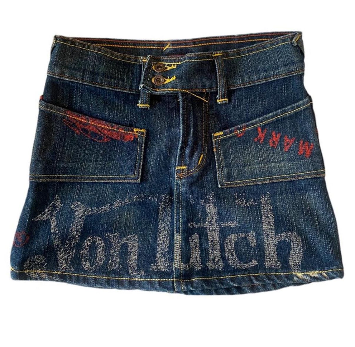 Von Dutch Von Dutch y2k mini skirt Size 26" / US 2 / IT 38 - 1 Thumbnail