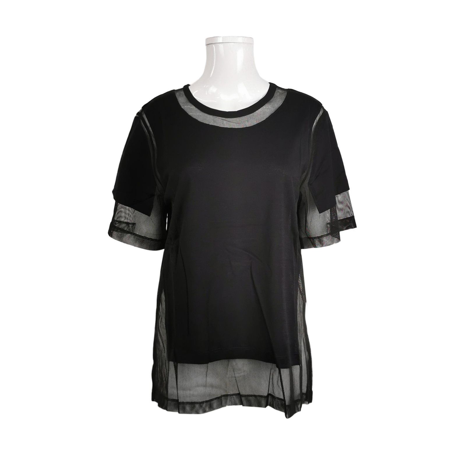 Maison Margiela Maison Margiela Mesh Layered T-Shirt XS Size XS / US 0-2 / IT 36-38 - 1 Thumbnail