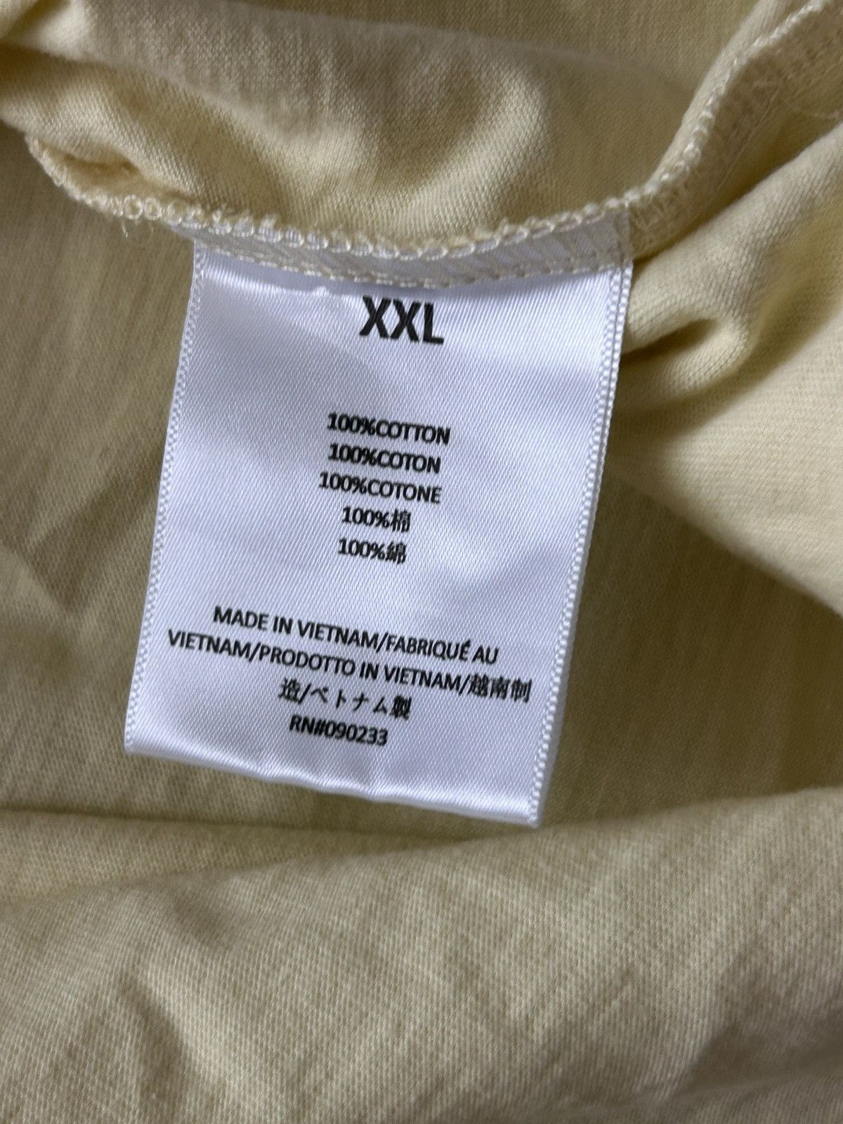 Essentials Fear Of God Canary Mockneck Long Sleeve Size US XXL / EU 58 / 5 - 4 Thumbnail