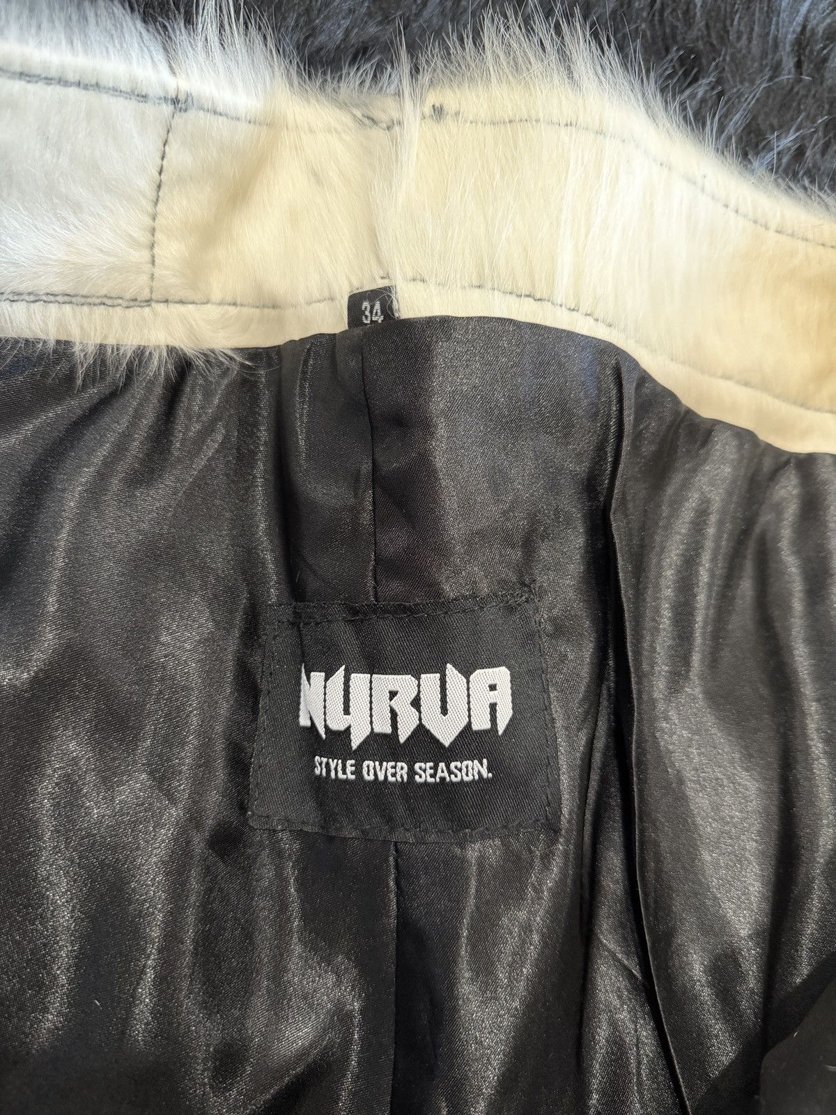 NYRVA Cowhide Flared Shorts NYRVA Size US 34 / EU 50 - 4 Thumbnail