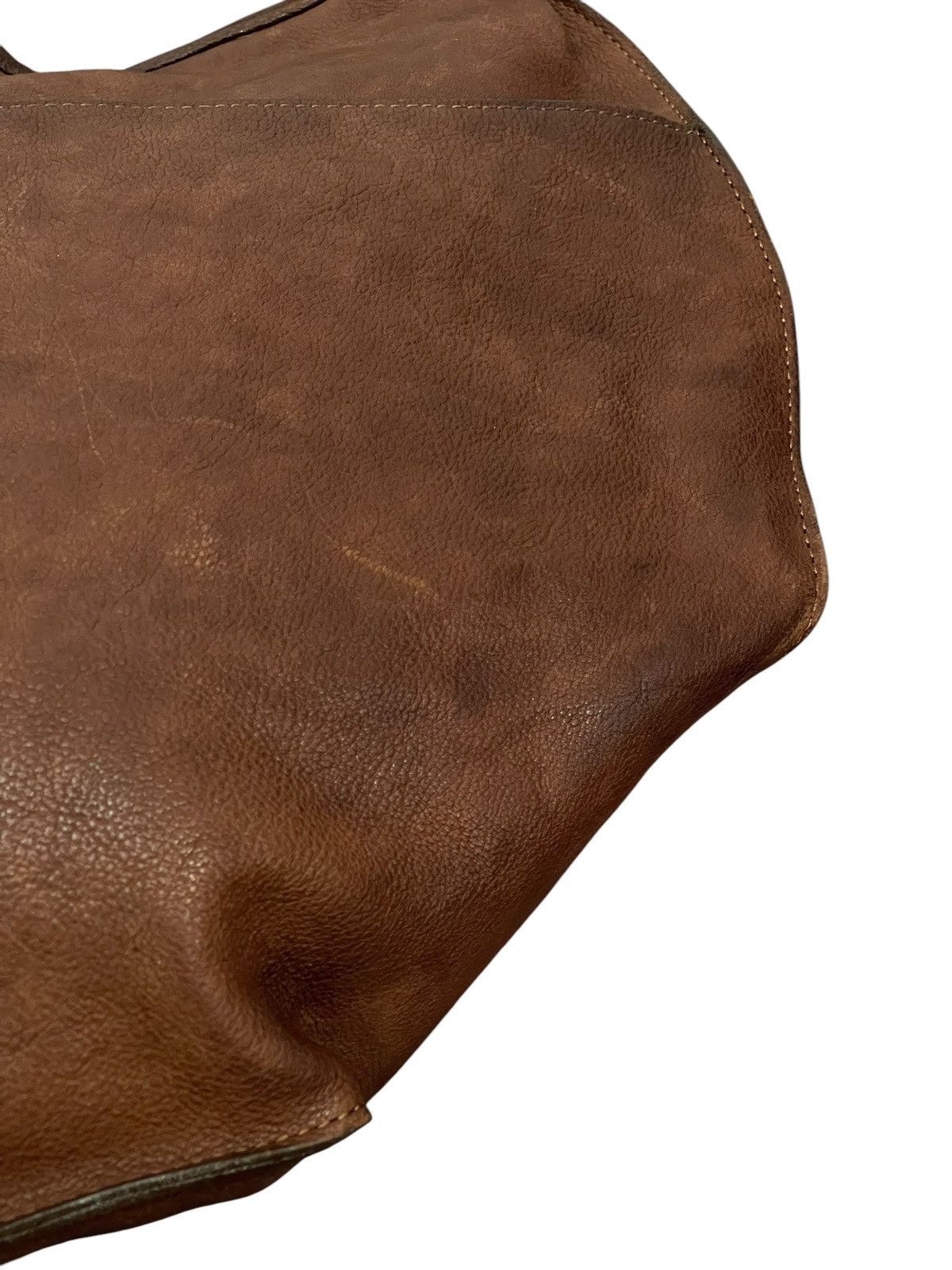 Leather Full Leather Patina Hungry Bum Shoulder Bag 1🟩7 Size ONE SIZE - 9 Thumbnail