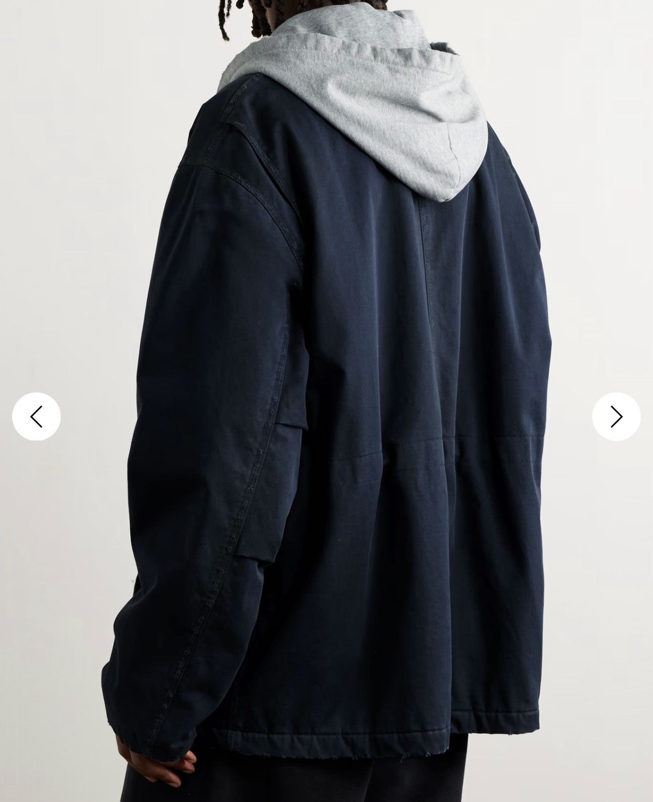 Balenciaga BALENCIAGA Oversized Gabardine Parka Size US S / EU 44-46 / 1 - 3 Thumbnail