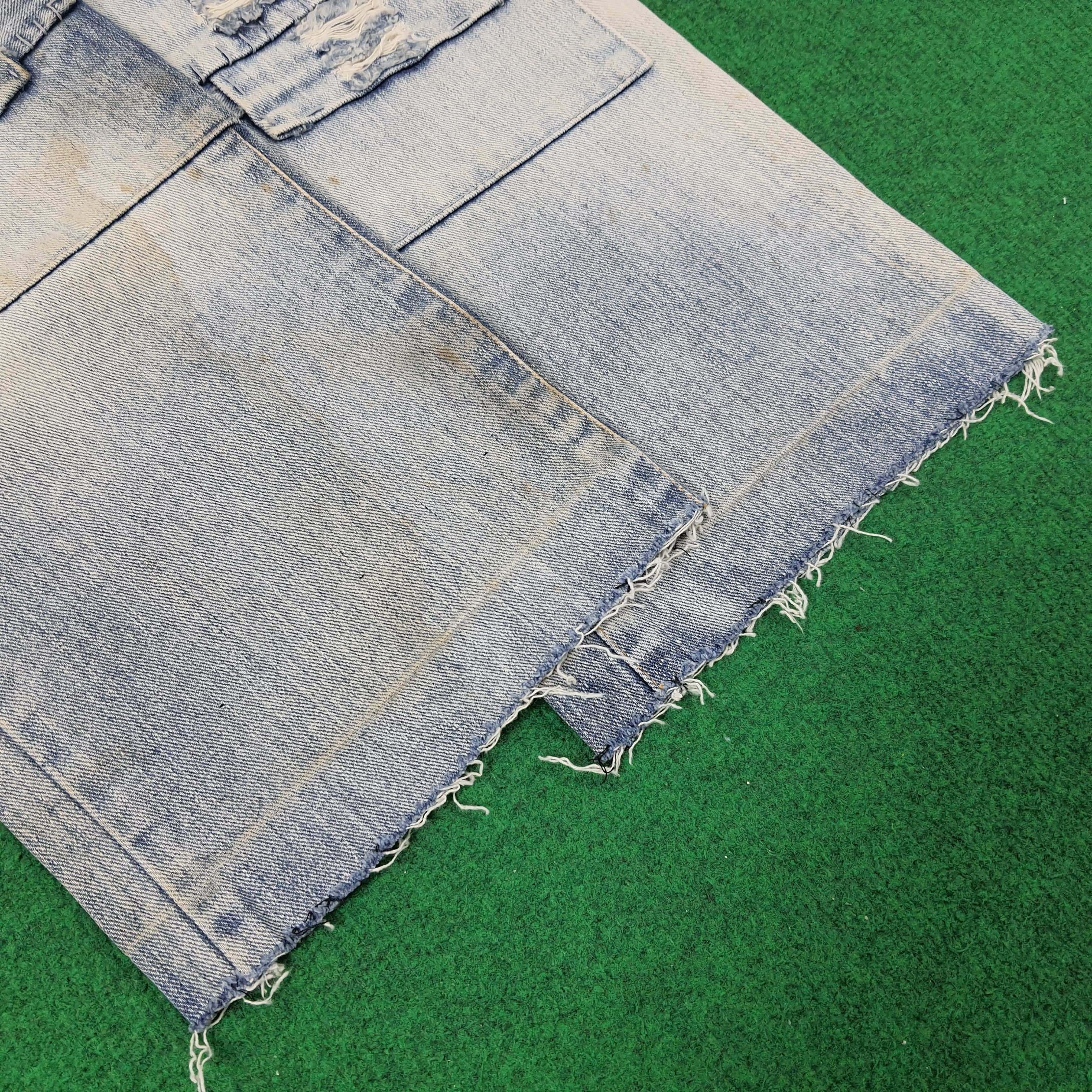 Designer × Satisfy × Vintage Vintage Satisfy Denim Rework Style Jeans Size US 30 / EU 46 - 4 Thumbnail