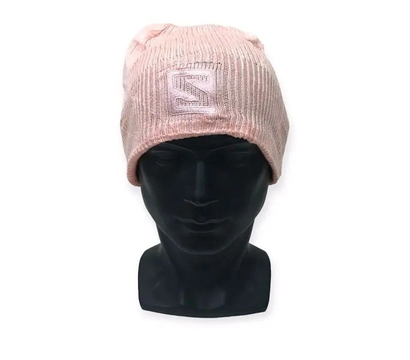 Salomon × Vintage Salomon Small Logo Beanie Hat Size ONE SIZE - 1 Thumbnail
