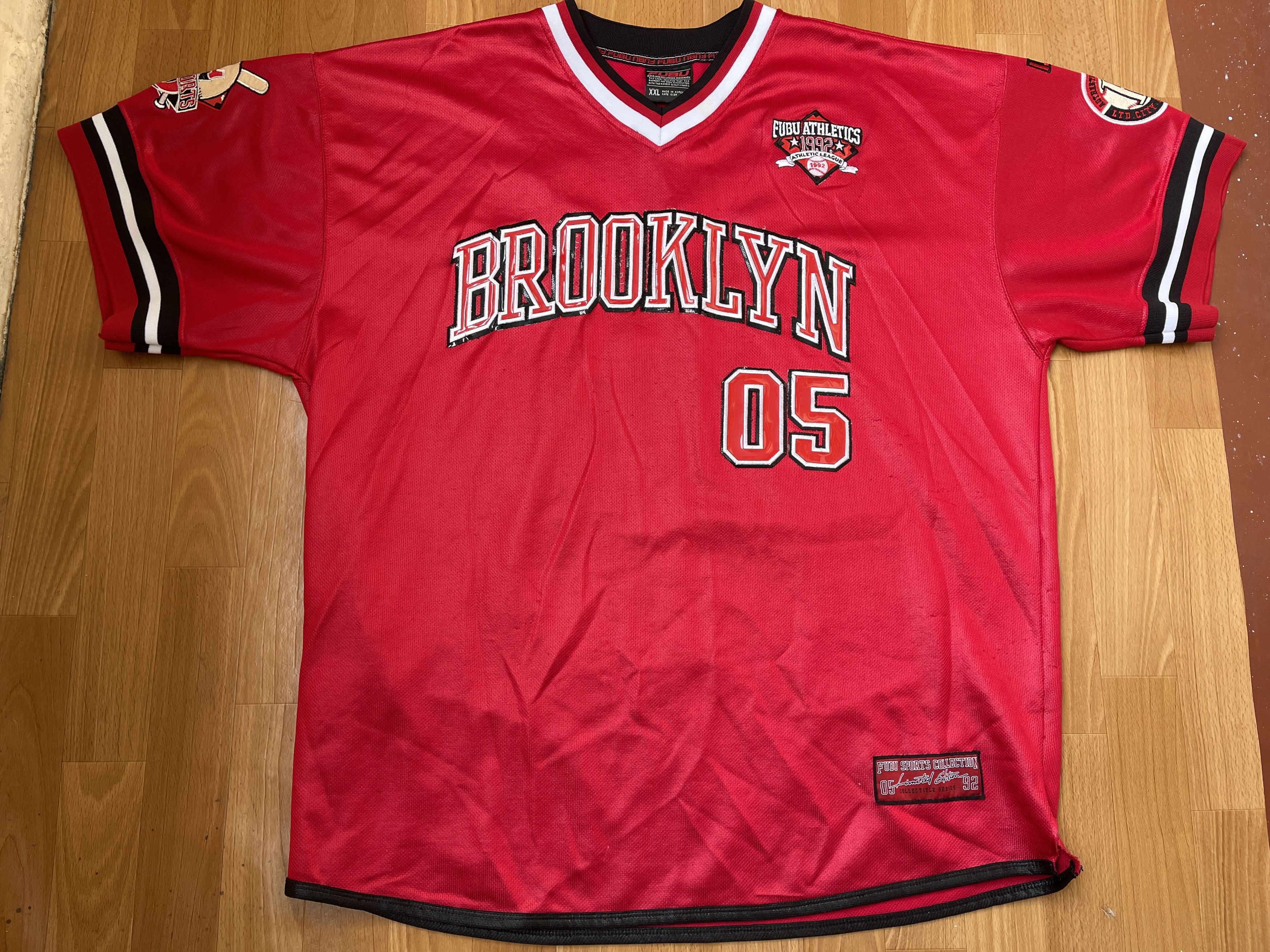 FUBU jersey Brooklyn City Series vintage New York tshirt XXL