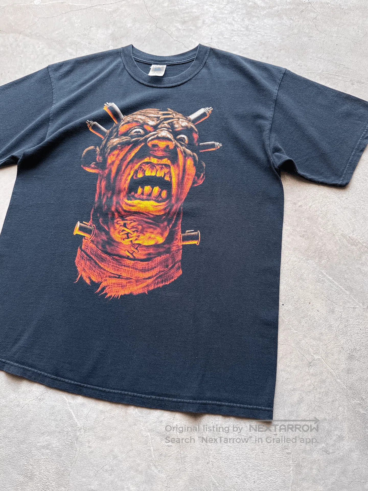 Vintage Vintage 00s Wes Benscoter Frankenstein Tee. Size US L / EU 52-54 / 3 - 2 Thumbnail