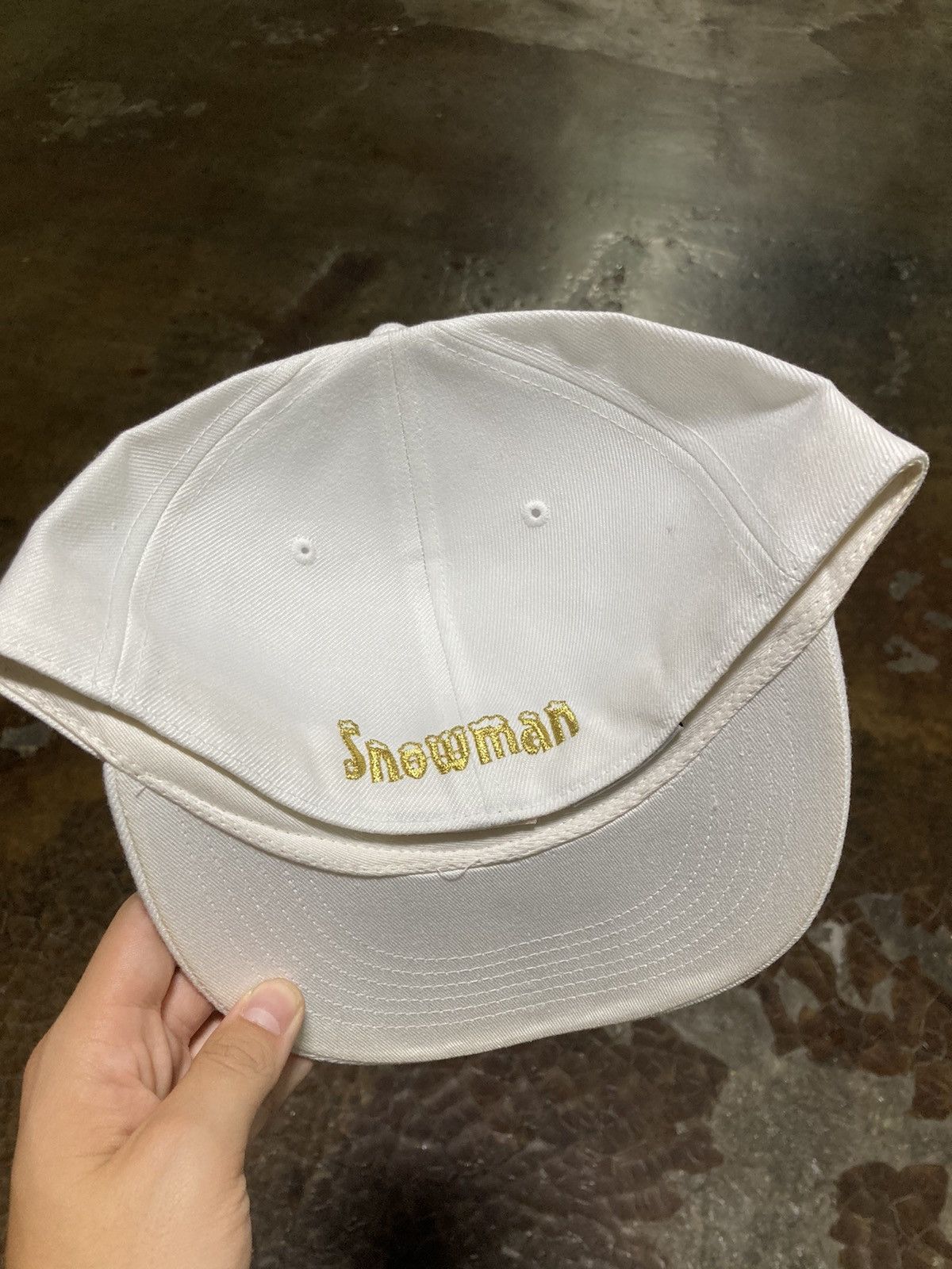 Rap Tees × Vintage Vintage Young Jeezy Snowman 2000s Hip-Hop Fitted Hat 7 1/2 Size ONE SIZE - 6 Thumbnail