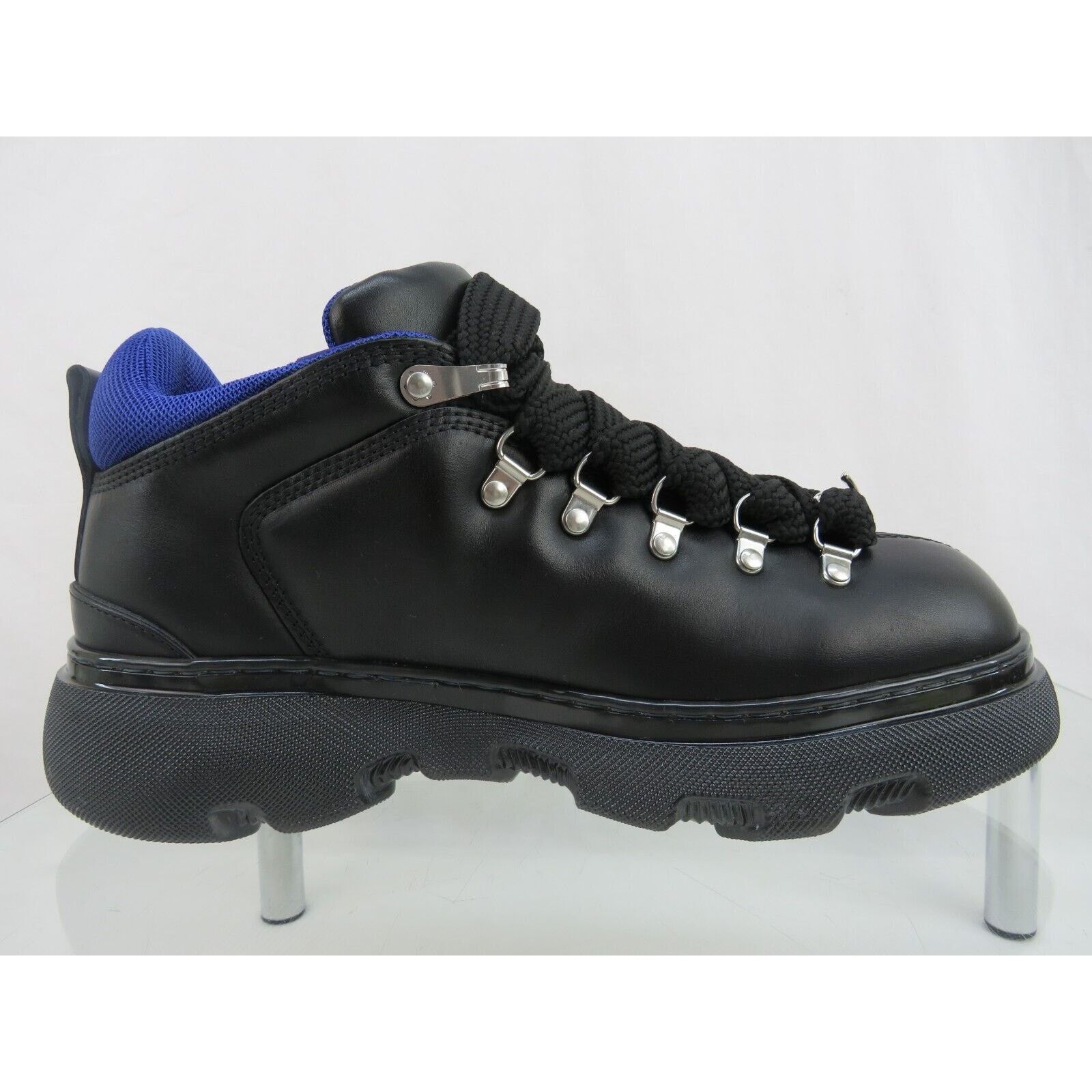 Burberry NEW BURBERRY TREK BLACK LEATHER LACE HIKING BOOTS 10 44 IT Size US 11 / EU 44 - 17 Thumbnail