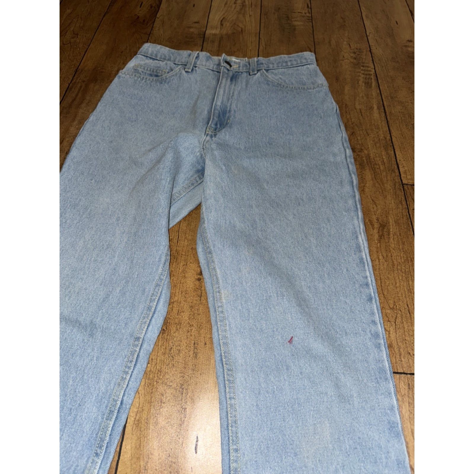 American Apparel VINTAGE American Apparel Skinny Denim Jeans Blue Men’s 28x32 Light Wash Mens Size US 28 / EU 44 - 6 Thumbnail