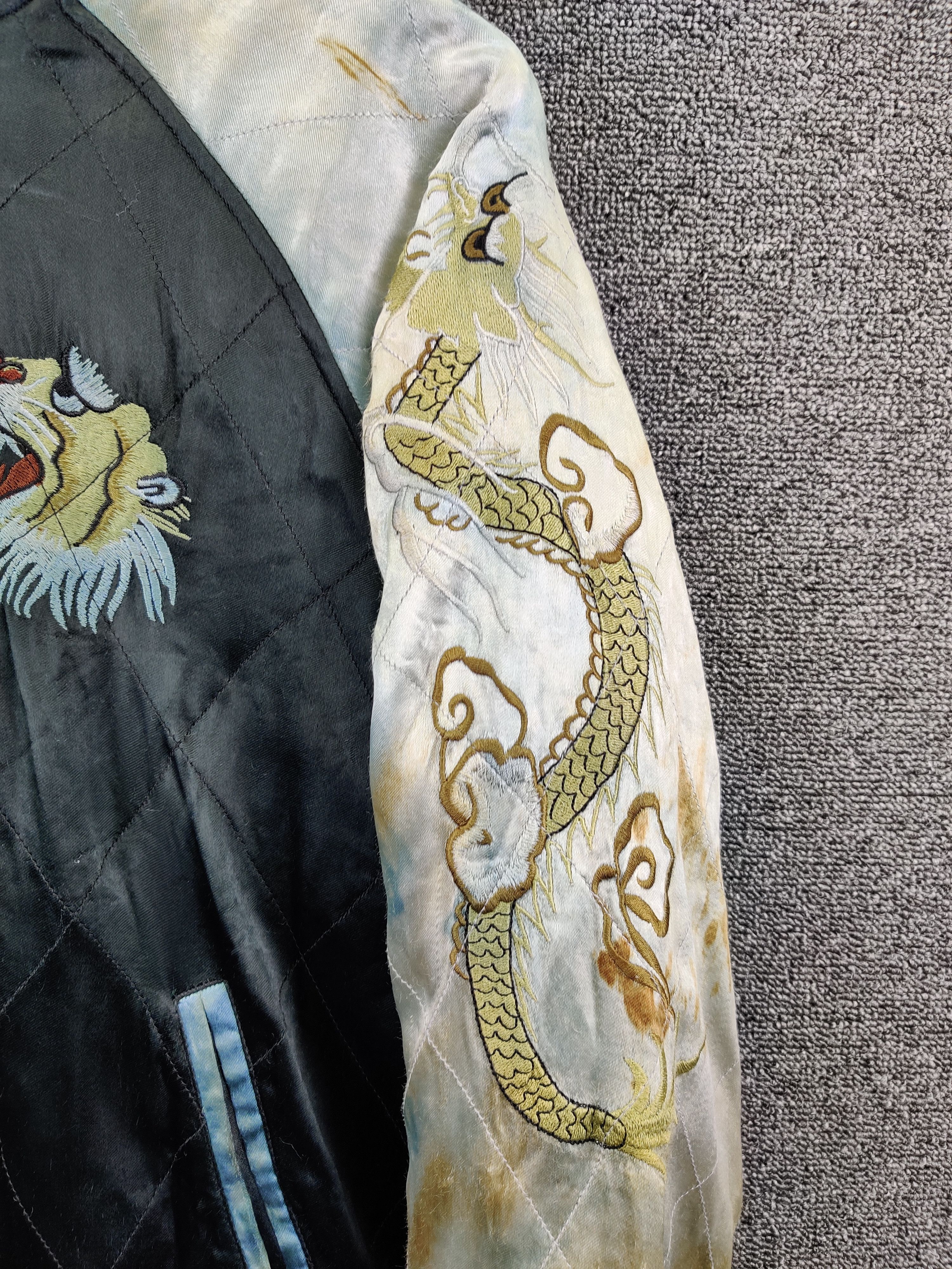 Vintage Vintage Houston Embroidery Sukajan Souvenir Jacket Size US M / EU 48-50 / 2 - 8 Thumbnail