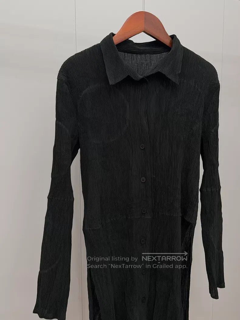 Issey Miyake Issey Miyake Bamboo Circle Geometric Coat Size L / US 10 / IT 46 - 4 Thumbnail