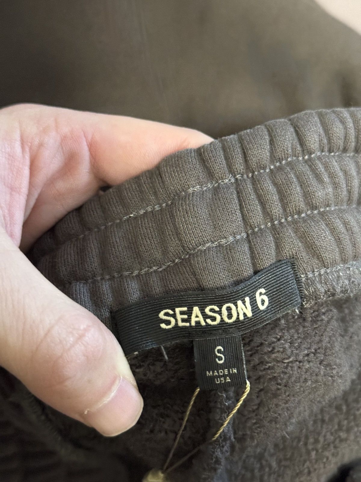 Yeezy yeezy season 6 shorts sweatshort core Size US 30 / EU 46 - 4 Thumbnail