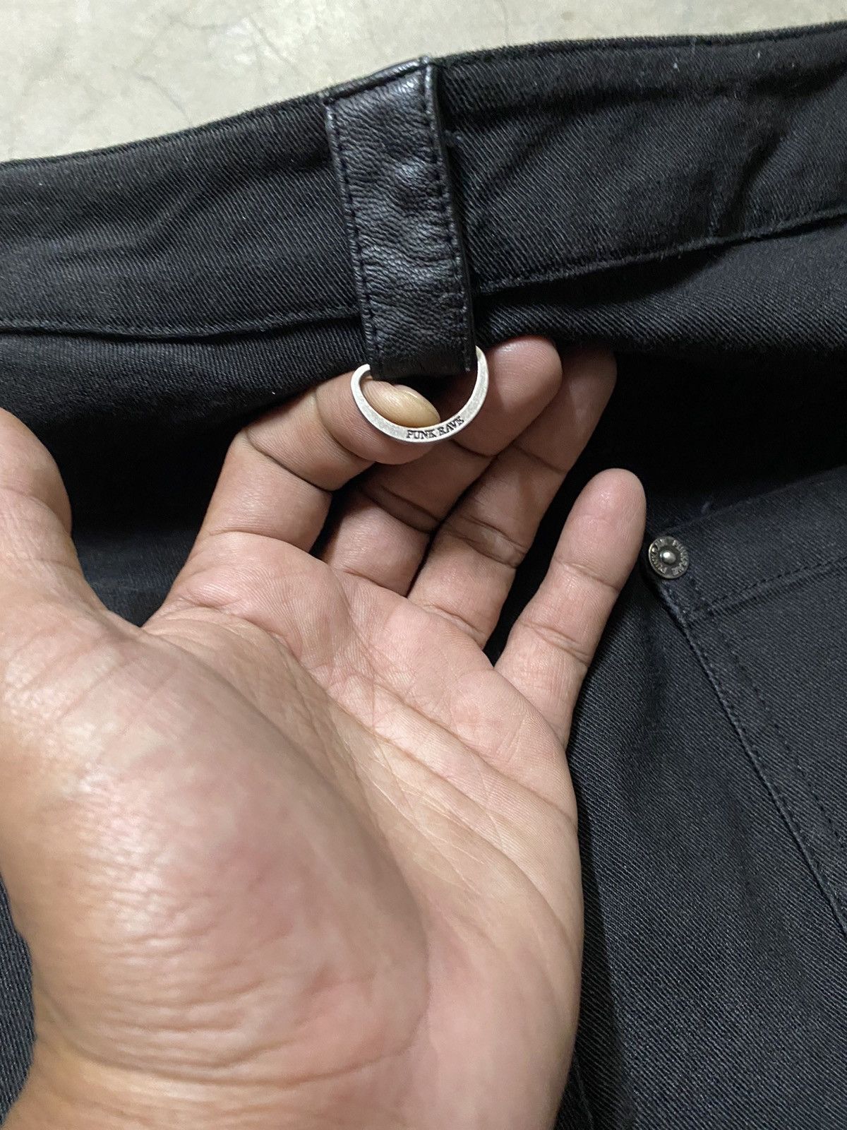 Japanese Brand × Seditionaries Black Punk Rave Jeans Seditionaries Bondage Size US 29 - 13 Thumbnail