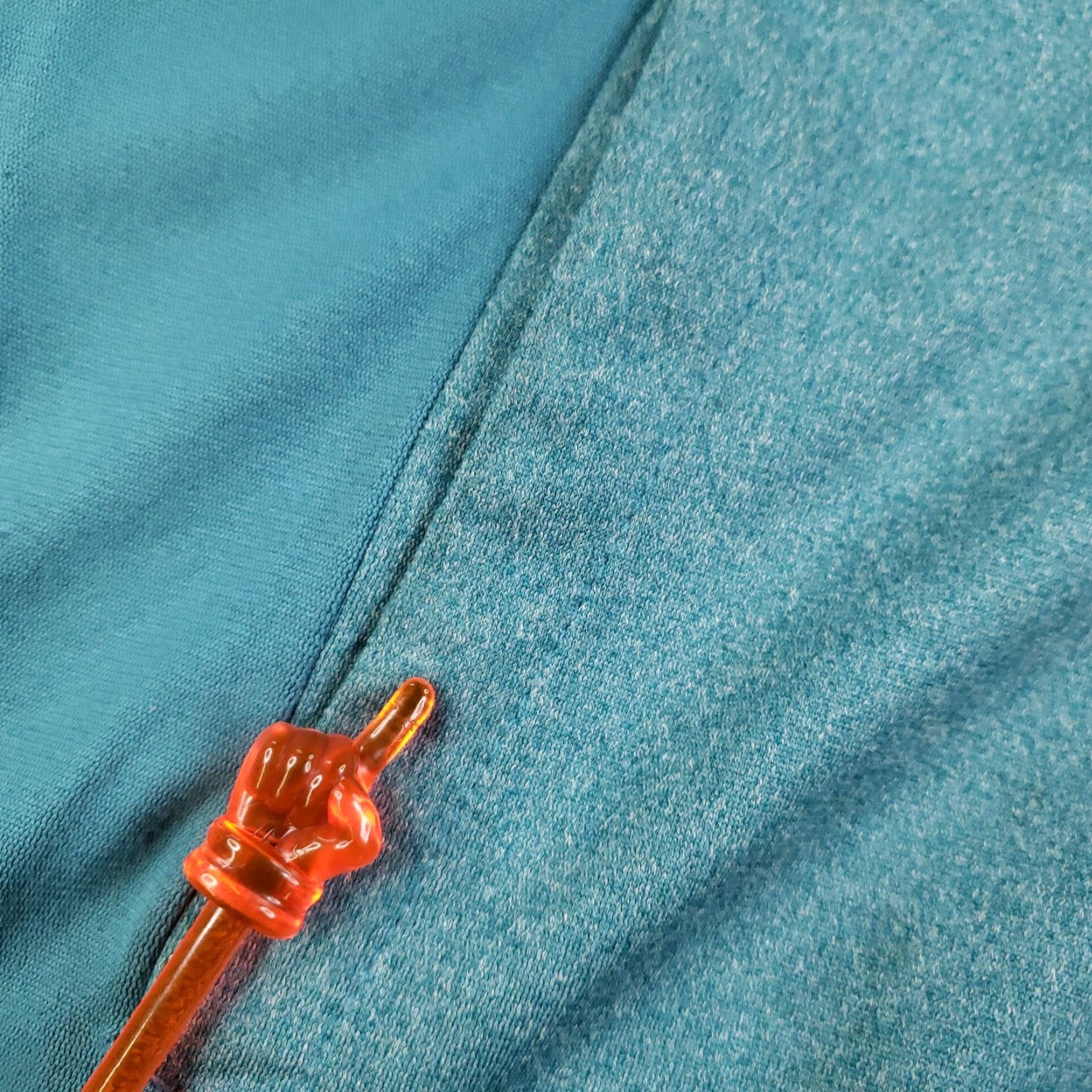 The North Face The North Face Fleece Hoodie Womens Medium Blue Full Zip Outdoor Jacket Size M / US 6-8 / IT 42-44 - 6 Thumbnail