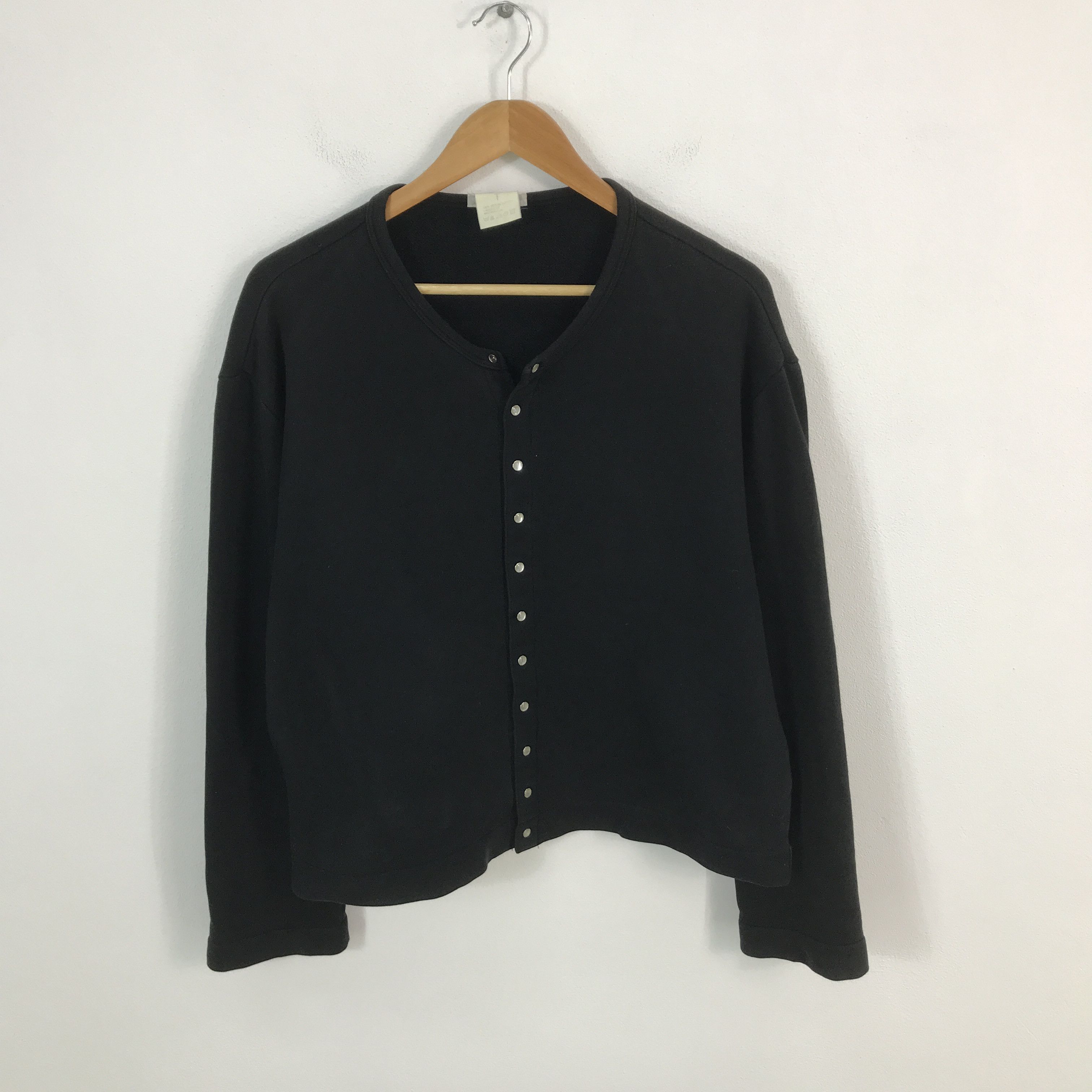 Japanese Brand × agnes b. agnes b. homme oversize design snap button sweatshirt Size US L / EU 52-54 / 3 - 1 Thumbnail