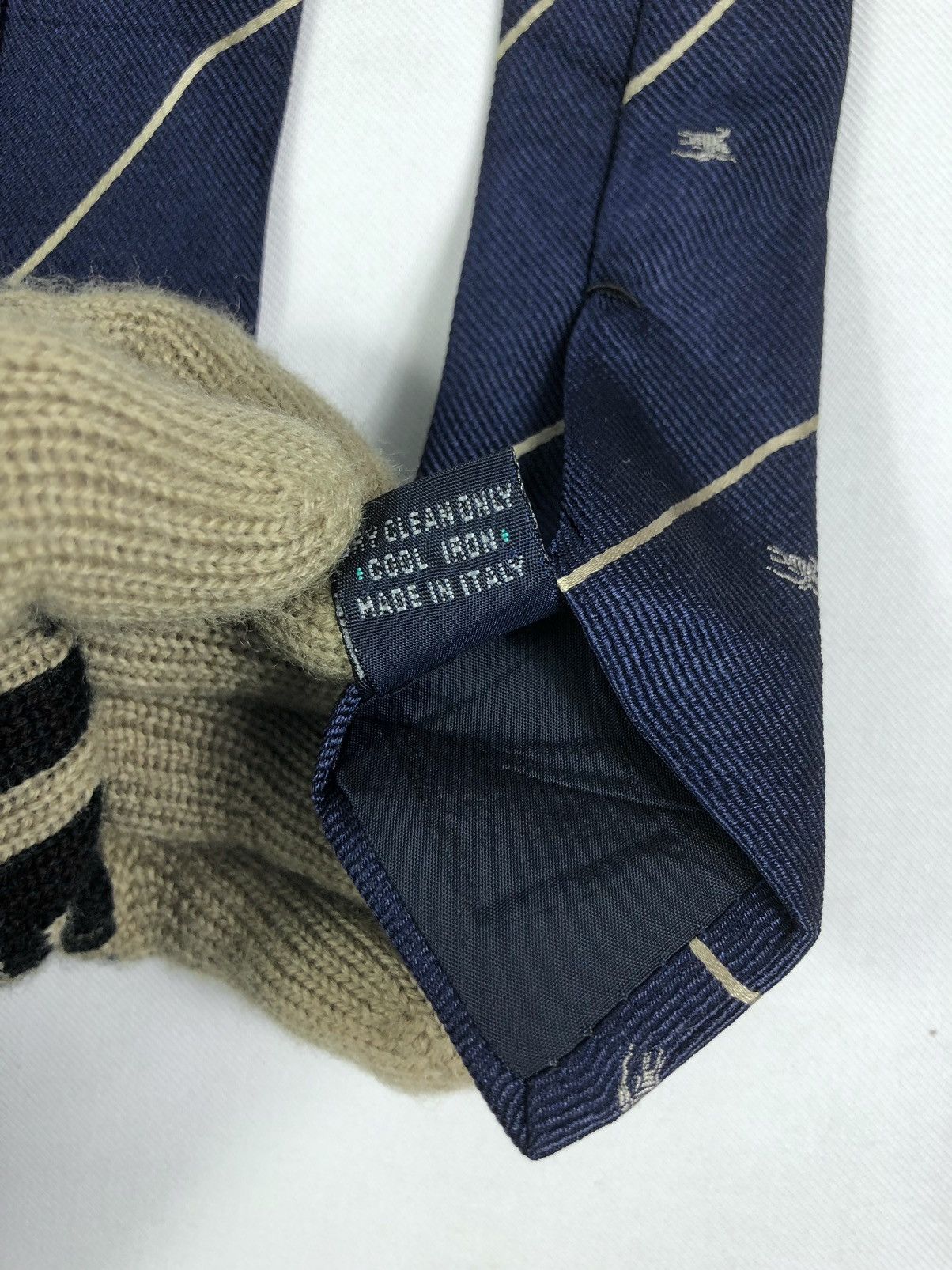 Burberry Rare Burberry London Silk Tie Made in Italy Size ONE SIZE - 9 Thumbnail