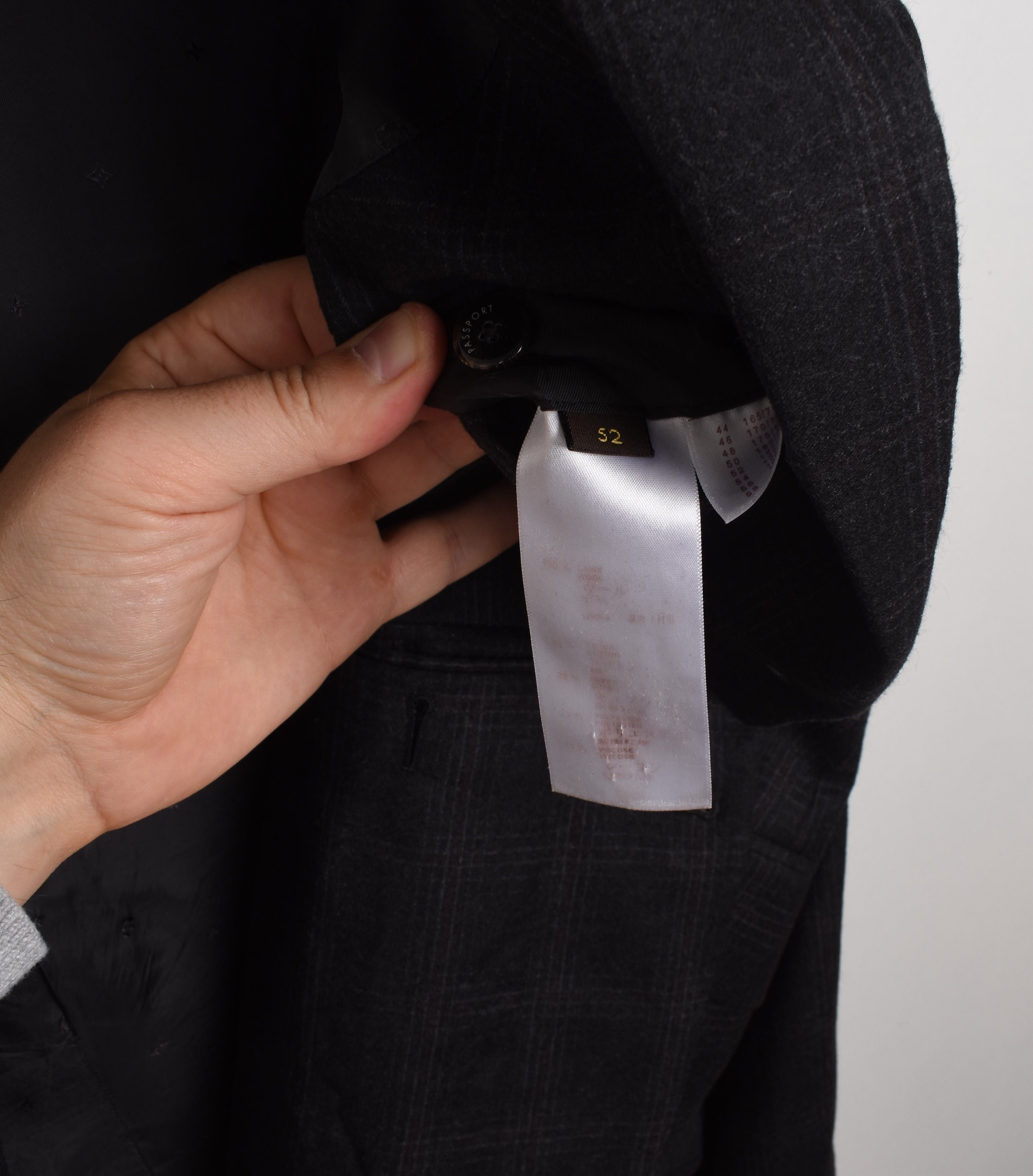 Louis Vuitton Louis Vuitton Men Jacket Suite Checked IT52-Large, S1621 Size US L / EU 52-54 / 3 - 10 Thumbnail