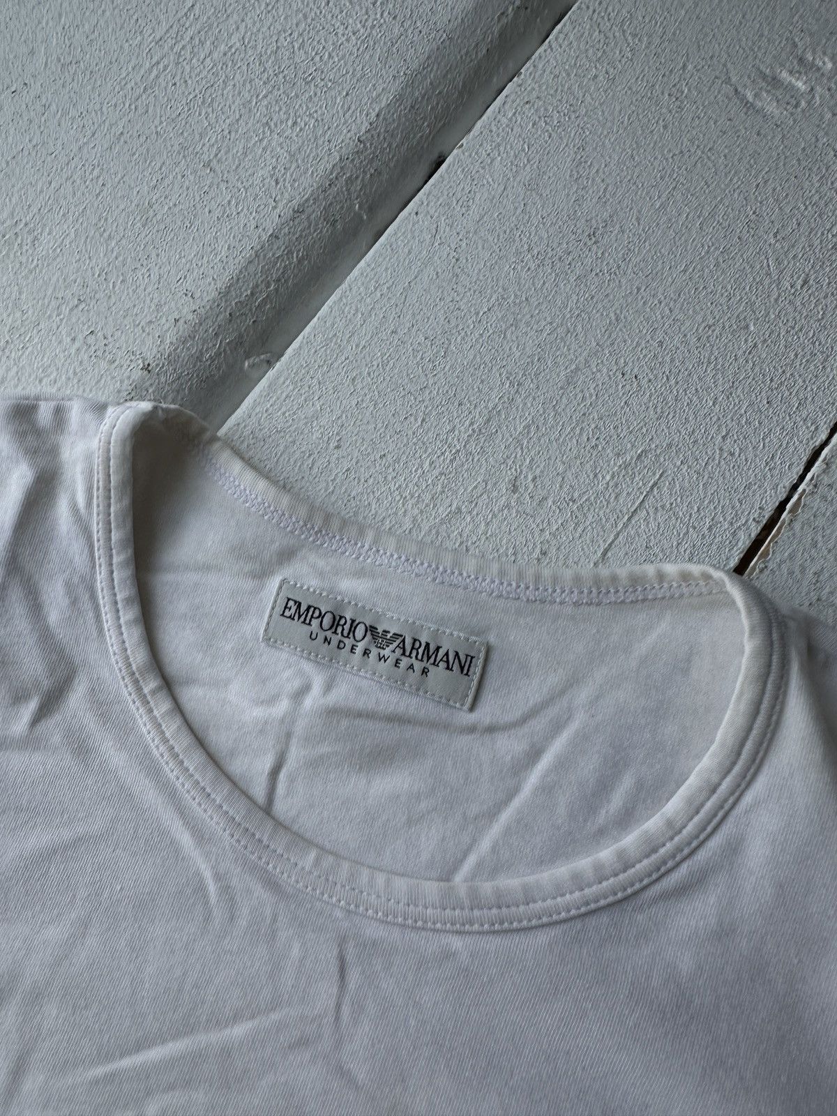 Armani 🚨EMPORIO ARMANI BIG LOGO RARE Y2K LONGSLEEVE Size M / US 6-8 / IT 42-44 - 6 Thumbnail
