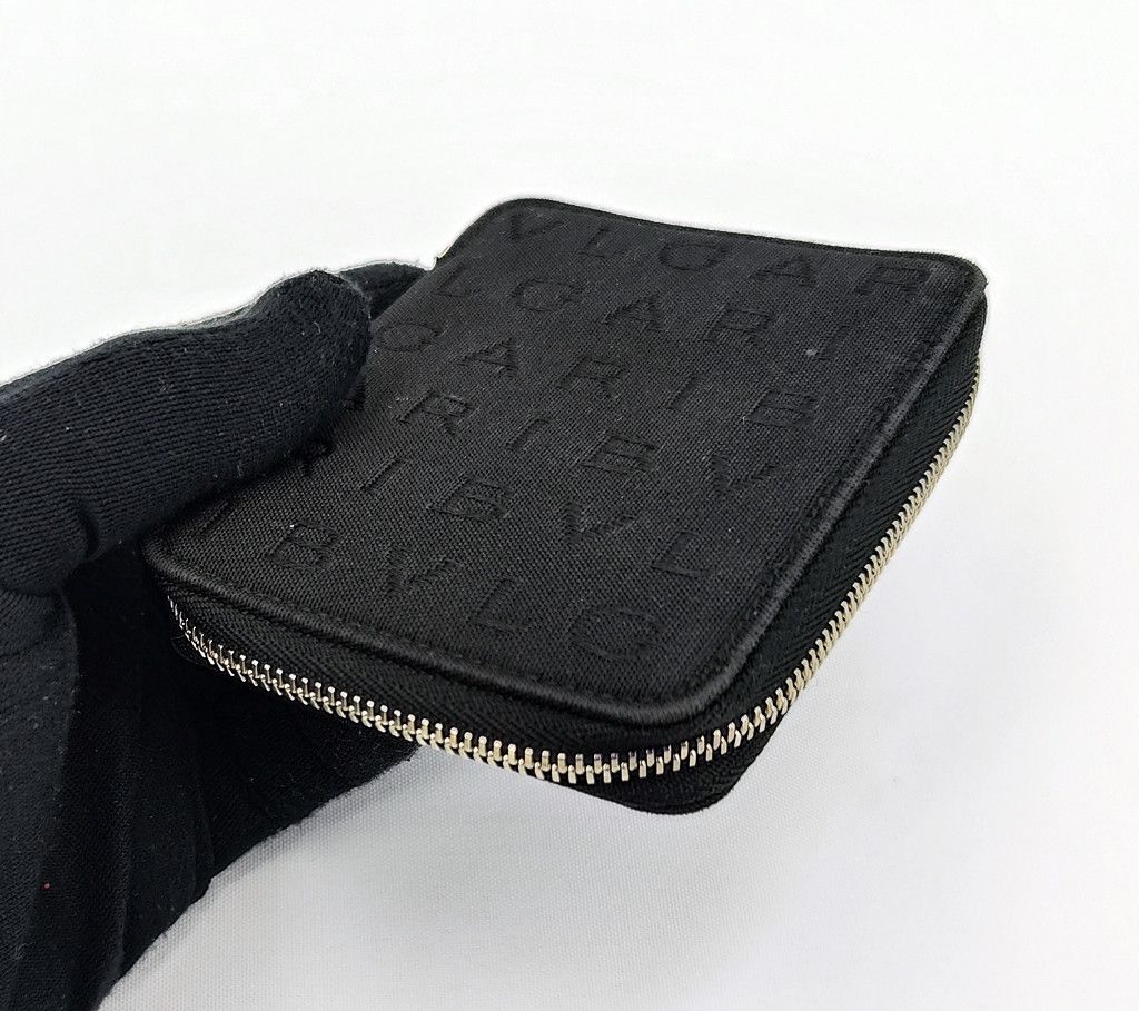 Bvlgari BVLGARI zipper monogram card holder mini wallet Size ONE SIZE - 7 Thumbnail