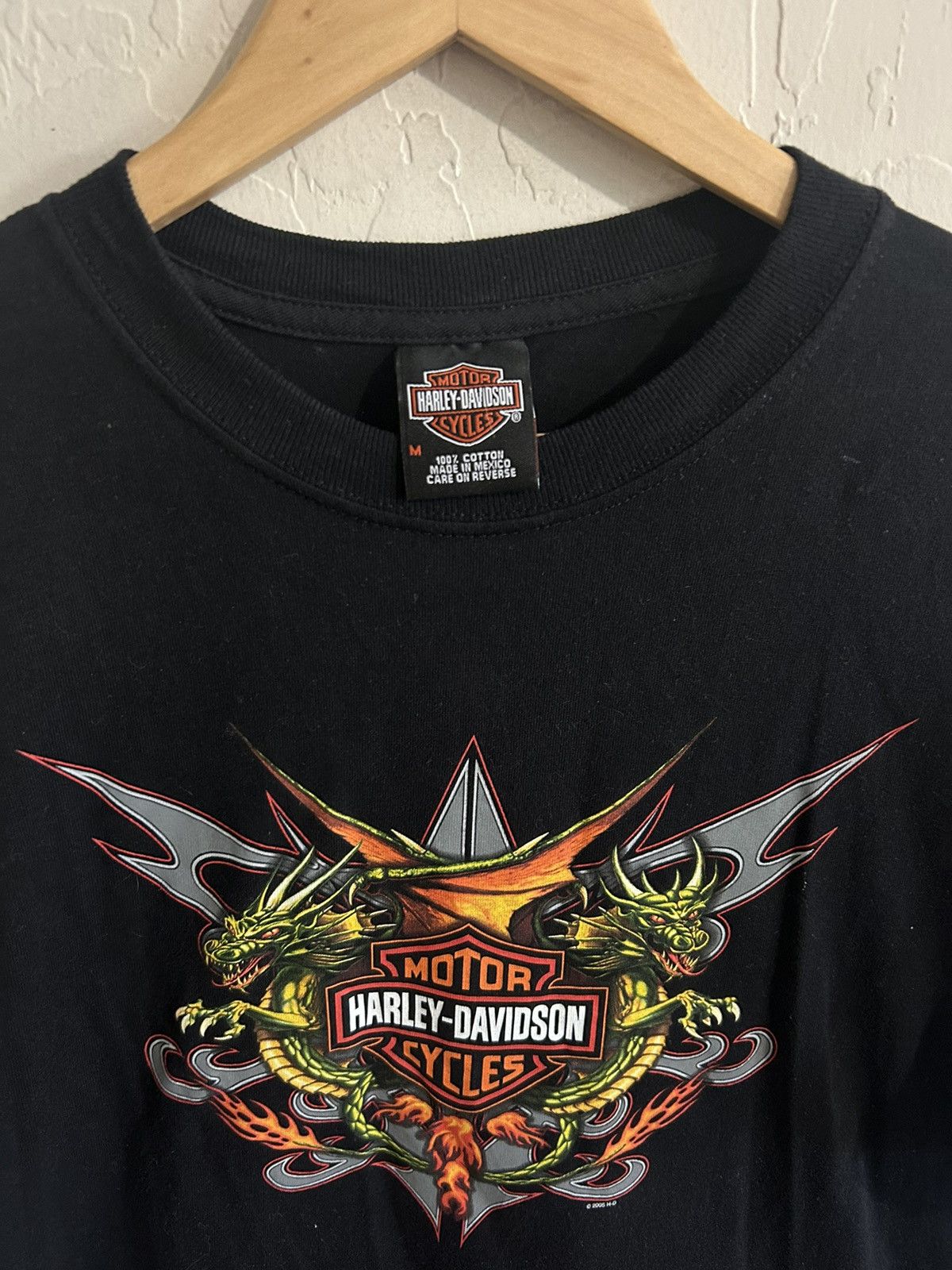 Harley Davidson × Vintage Vintage Harley Davidson Shirt Size US M / EU 48-50 / 2 - 2 Thumbnail