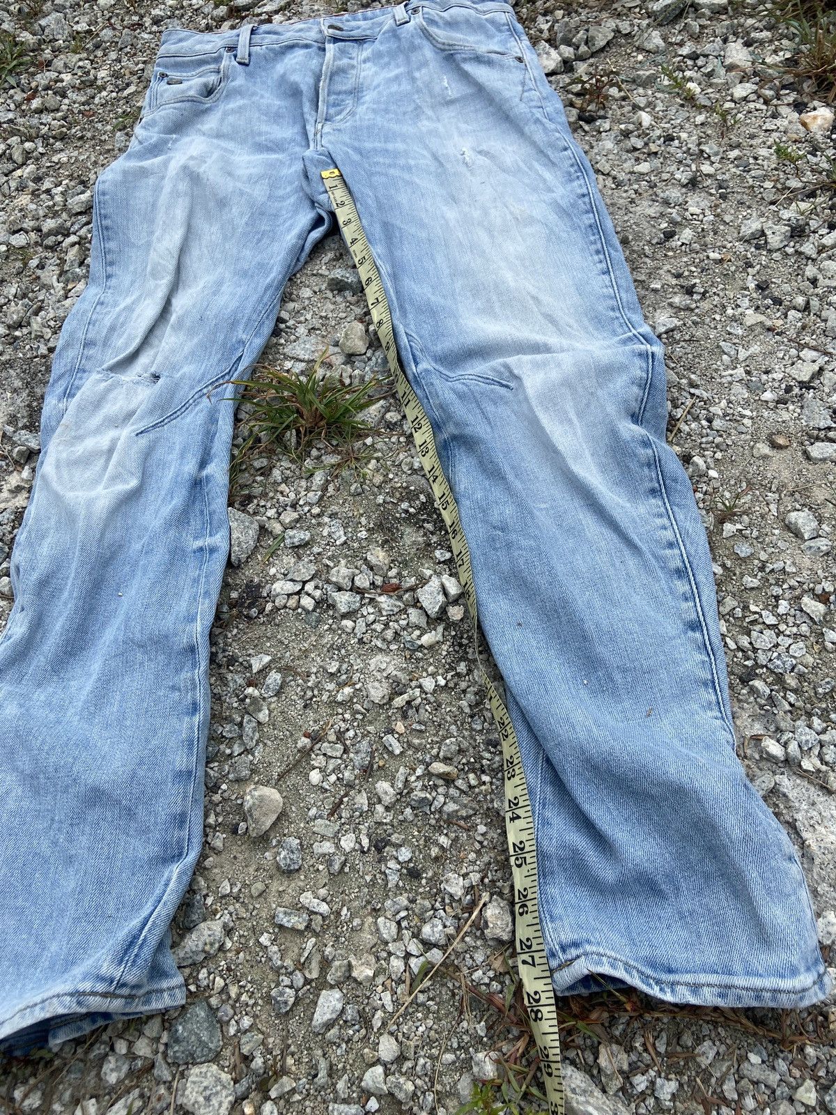 G-Star × Vintage Vintage Banana Cutting G Star Raw Denim Size US 32 / EU 48 - 6 Thumbnail