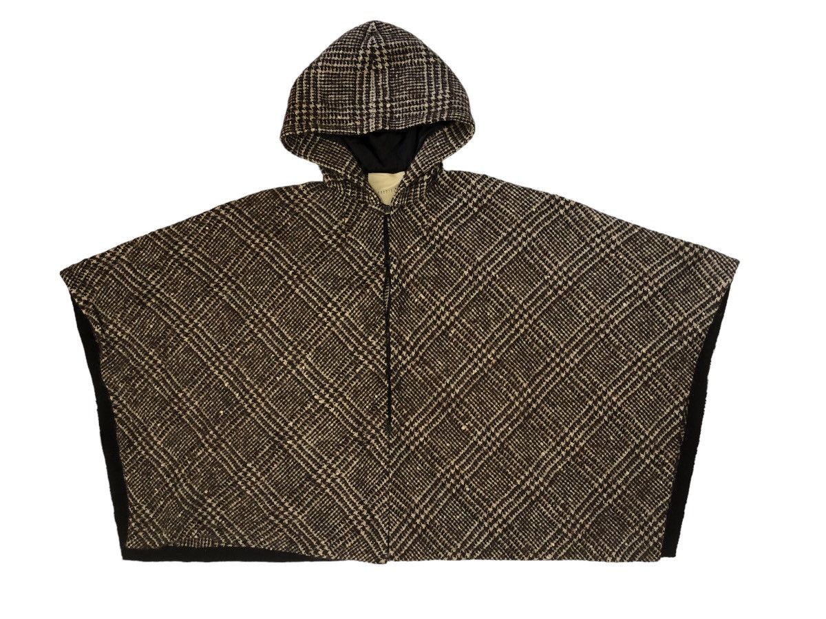 image of Woll Synchro X Crossings Hodie Poncho in Brown, Women's (Size Medium)