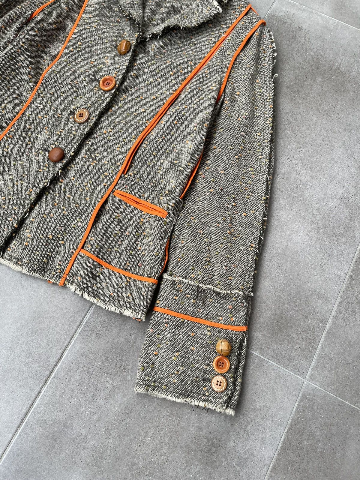 Moschino Moschino Cheapandchic Reworked Stitched Blazer Jacket Size M / US 6-8 / IT 42-44 - 4 Thumbnail