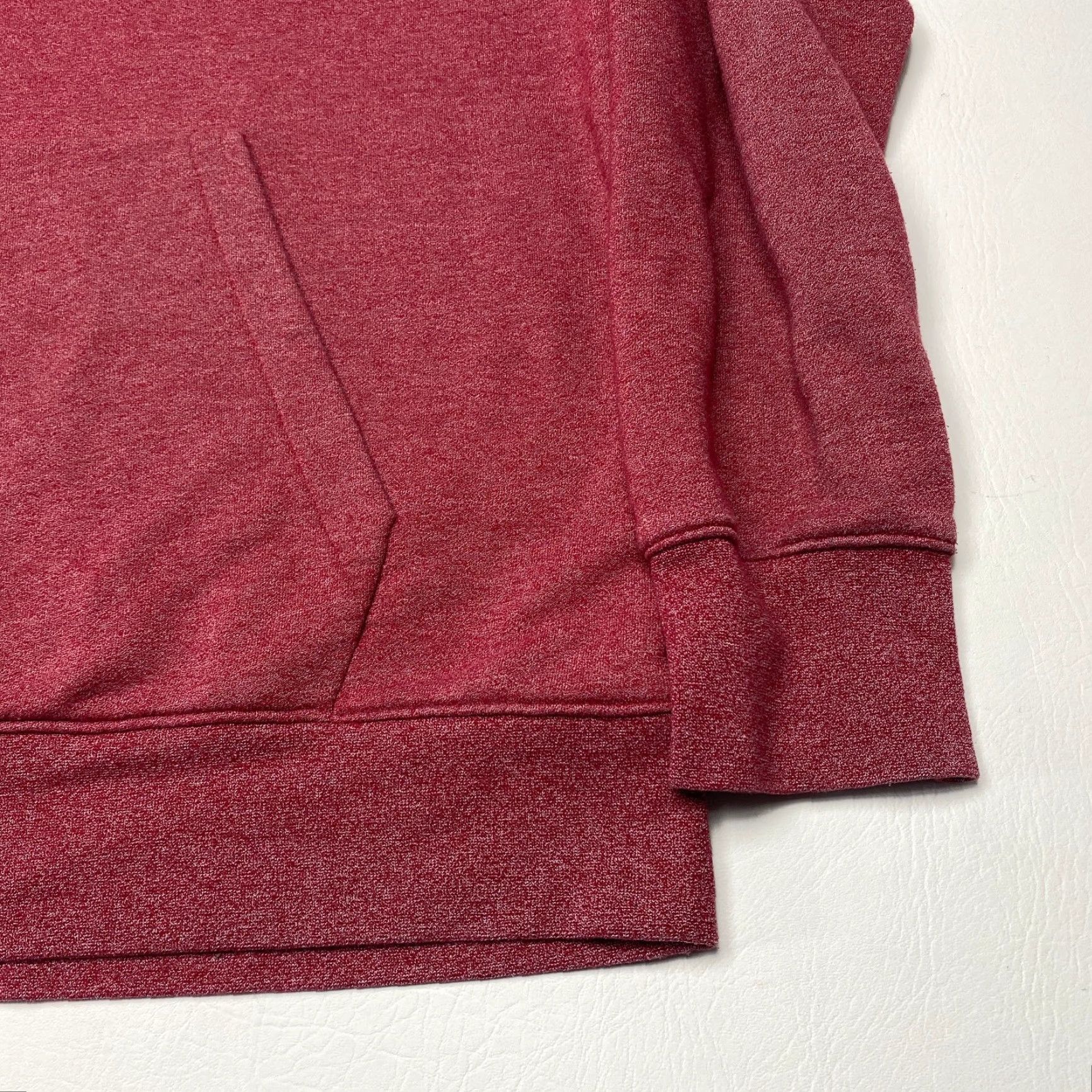 Nike VINTAGE Nike Center Swoosh Hoodie Mens XL Maroon Logo Embroidered Sweatshirt Spellout Size US XL / EU 56 / 4 - 4 Thumbnail
