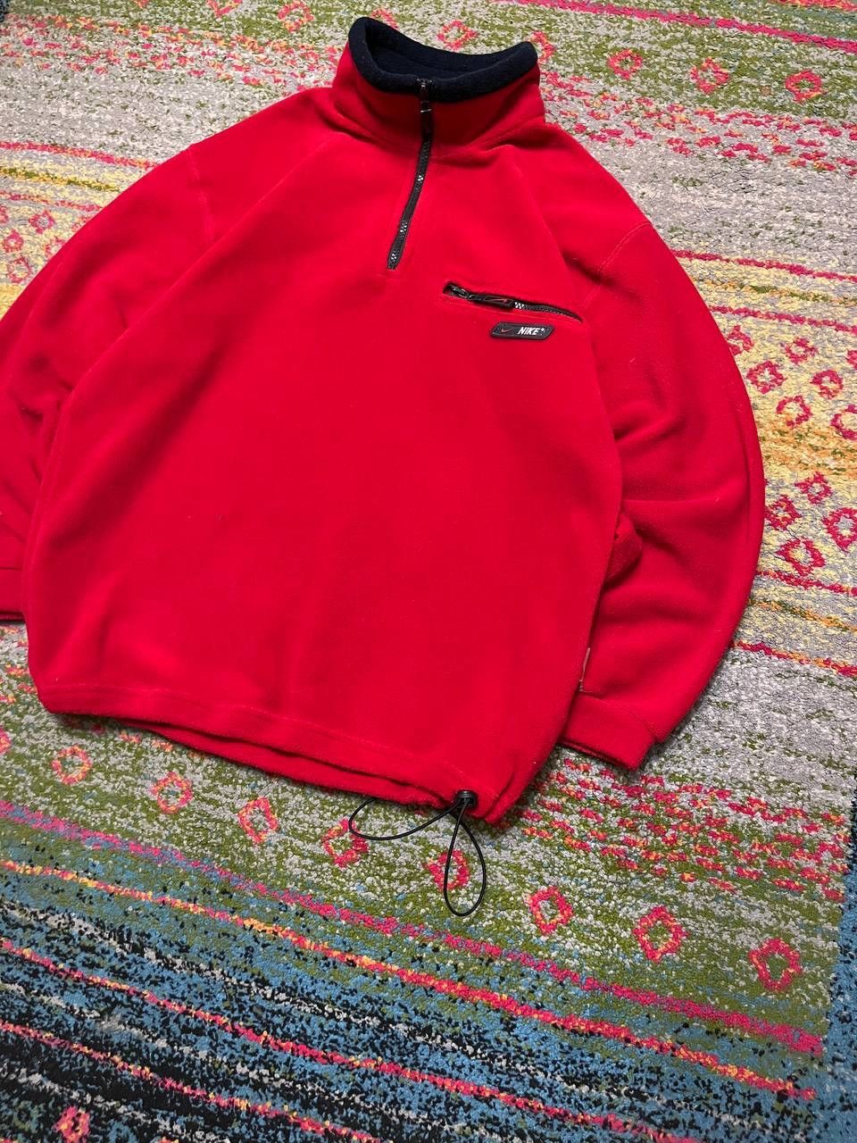 Nike × Vintage Vintage Nike Fleece Retro Sherpa Jacket Y2K S Size US S / EU 44-46 / 1 - 3 Thumbnail