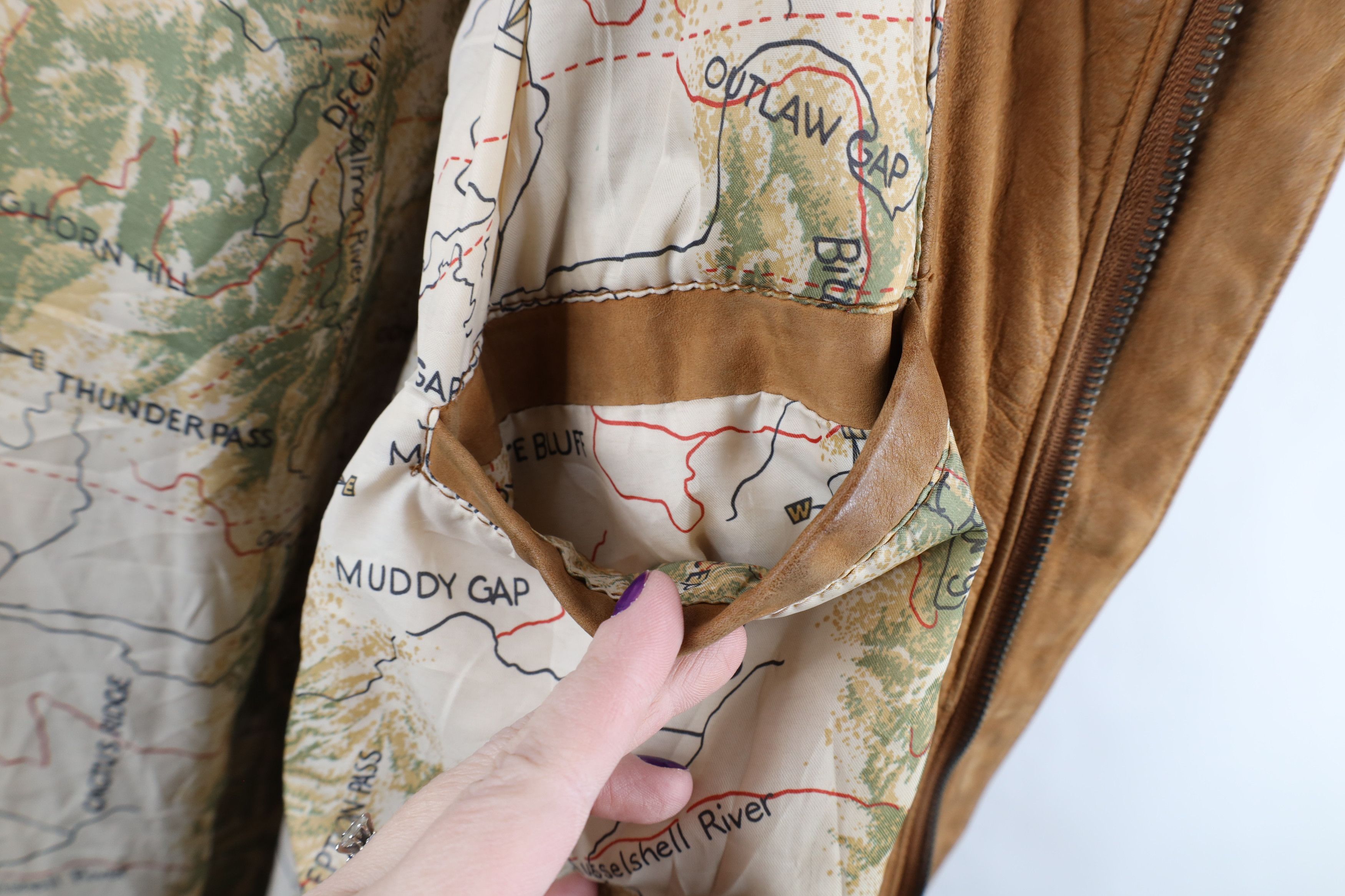 Marlboro × Vintage Vintage 90s Marlboro Suede Leather Bomber Jacket Brown Size US XL / EU 56 / 4 - 14 Thumbnail