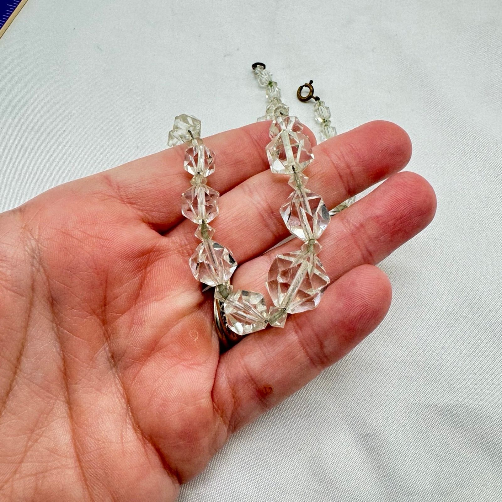 NBDN Nobrandedon VTG cut crystal mid century necklace Size ONE SIZE - 3 Thumbnail