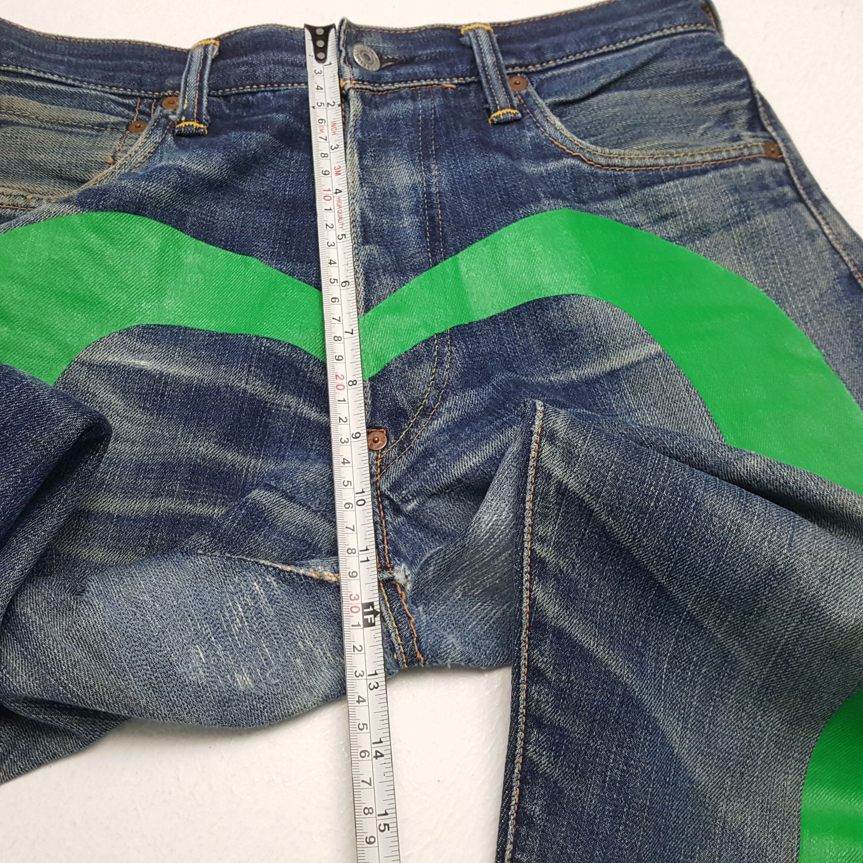 Evisu × Japanese Brand × Vintage Vintage EVISU Japanese Brand Daicock Custom Denim Jeans Size US 30 / EU 46 - 8 Thumbnail