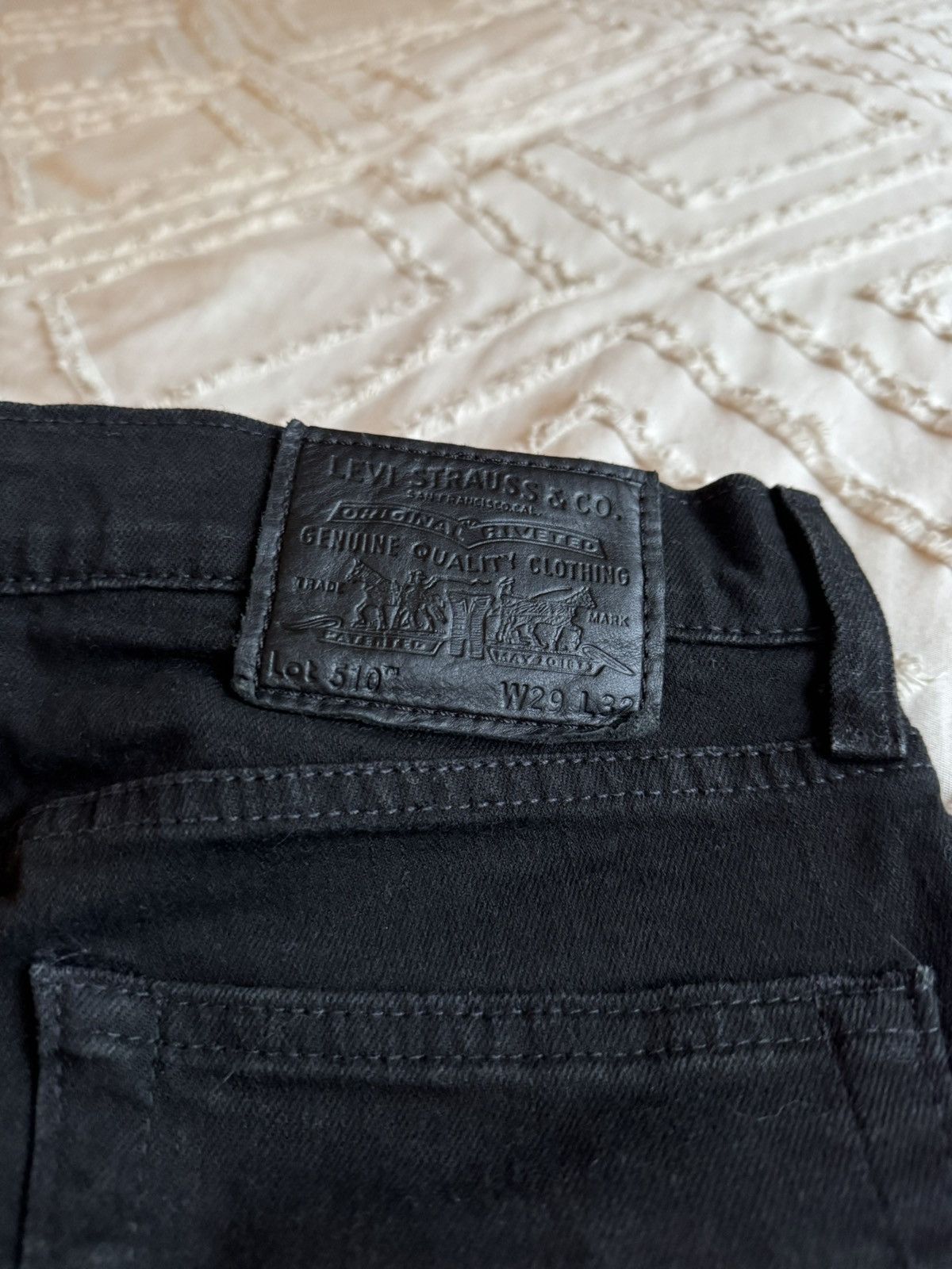 Levi's Hand Painted 510 Levi’s Jeans Size US 29 - 5 Thumbnail