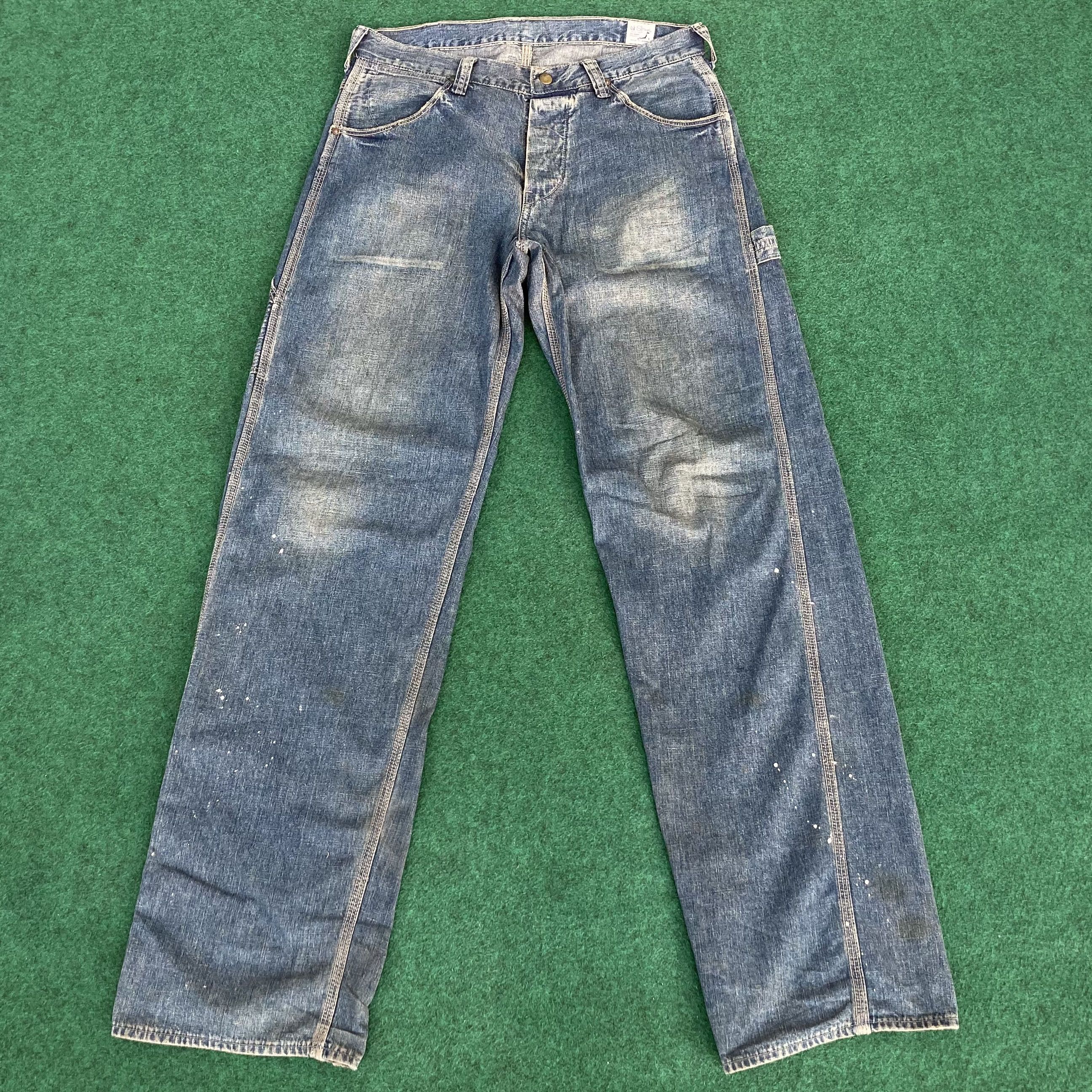 Orslow Workwear Worker Trouser Sz 31 Hickory Jeans
