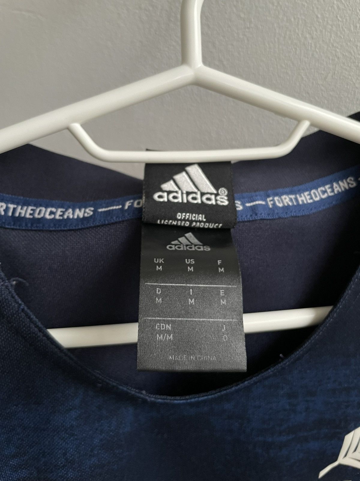 All Blacks Adidas Parley All Blacks Rugby Jersey New Zealand Rugby 2019 Size US M / EU 48-50 / 2 - 10 Thumbnail