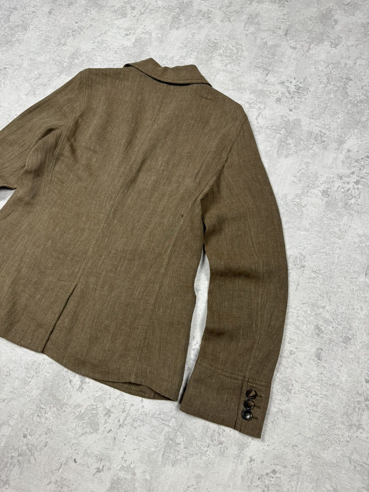 Loro Piana Loro Piana Lino Blazer Size 46 Size L / US 10 / IT 46 - 10 Thumbnail