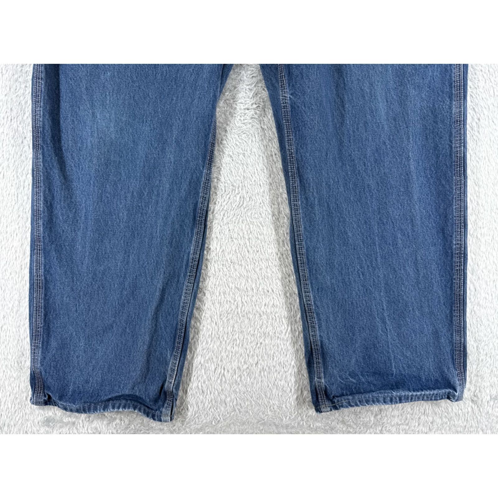 Carhartt VINTAGE Carhartt Jeans Mens 40 Blue Denim Flame-Resistant FR FRB13 NFPA 2113 Workwear jeans Size US 40 / EU 56 - 2 Thumbnail
