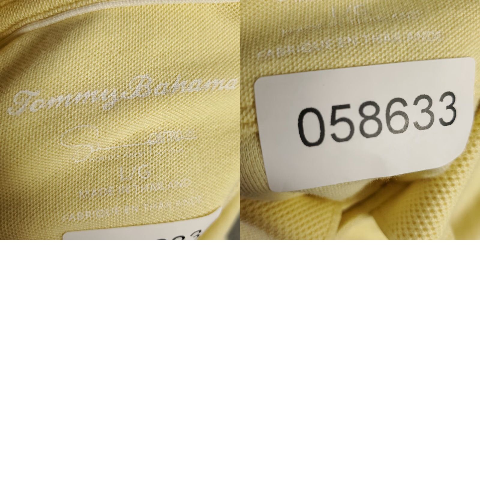Tommy Bahama Tommy Bahama Polo Shirt Mens Large Yellow Casual Short Sleeve - Runs Short Size US L / EU 52-54 / 3 - 8 Thumbnail